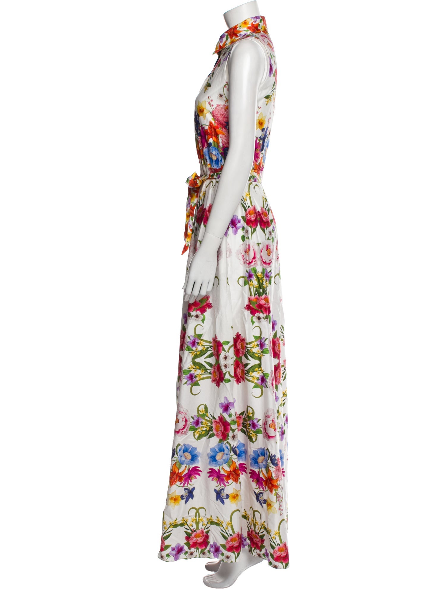 Borgo De Nor Floral Print Long Dress w/ Tags