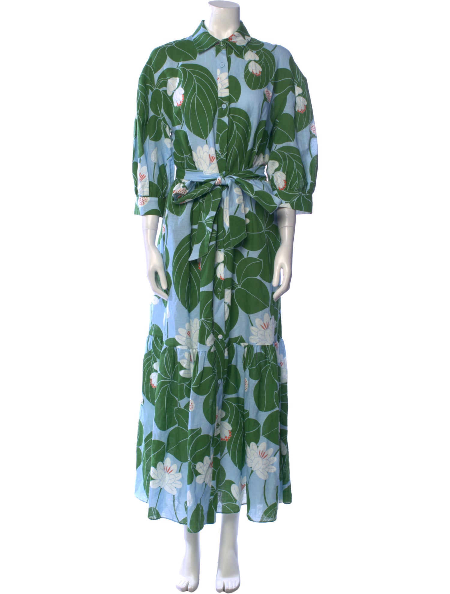 Borgo De Nor Floral Print Long Dress