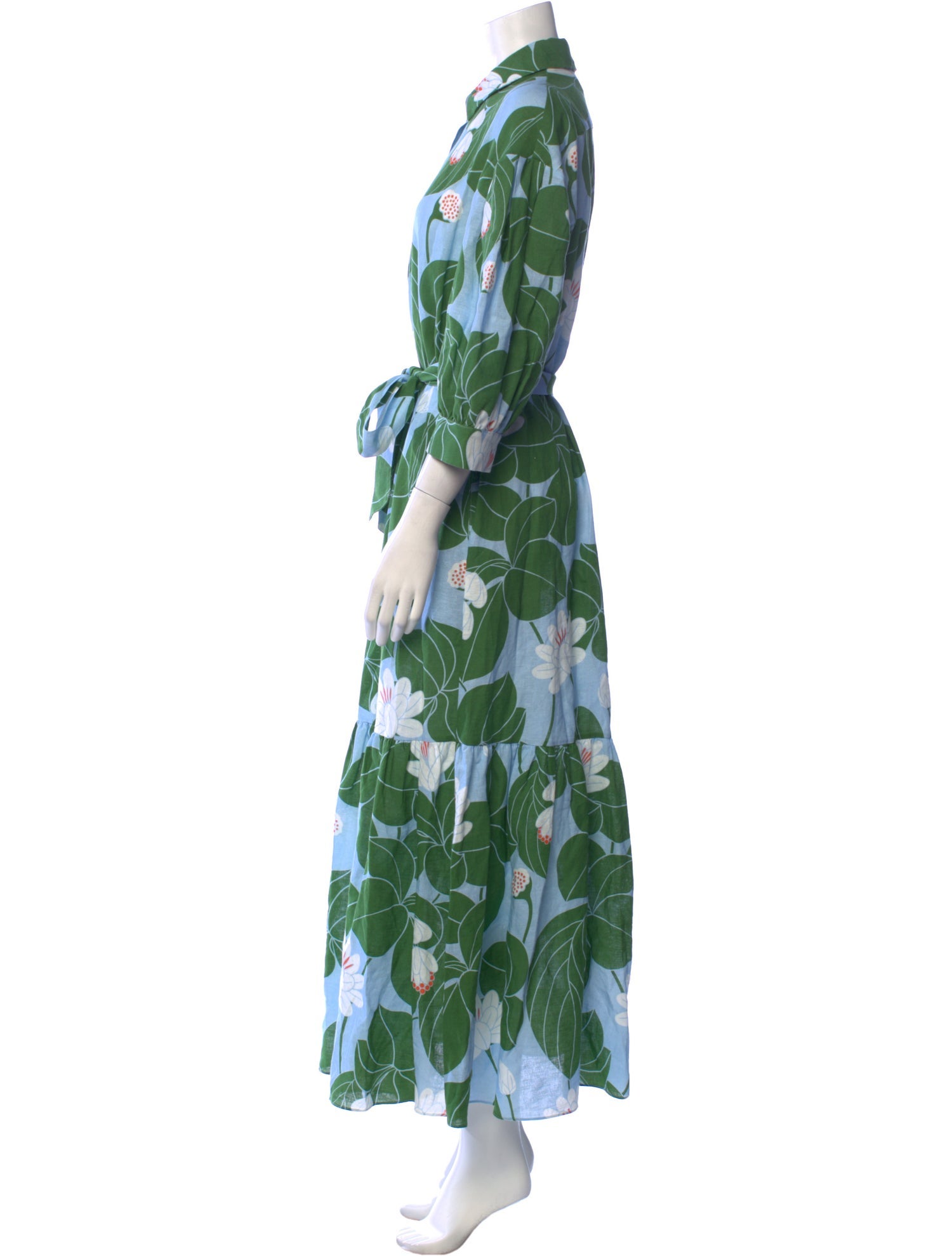 Borgo De Nor Floral Print Long Dress