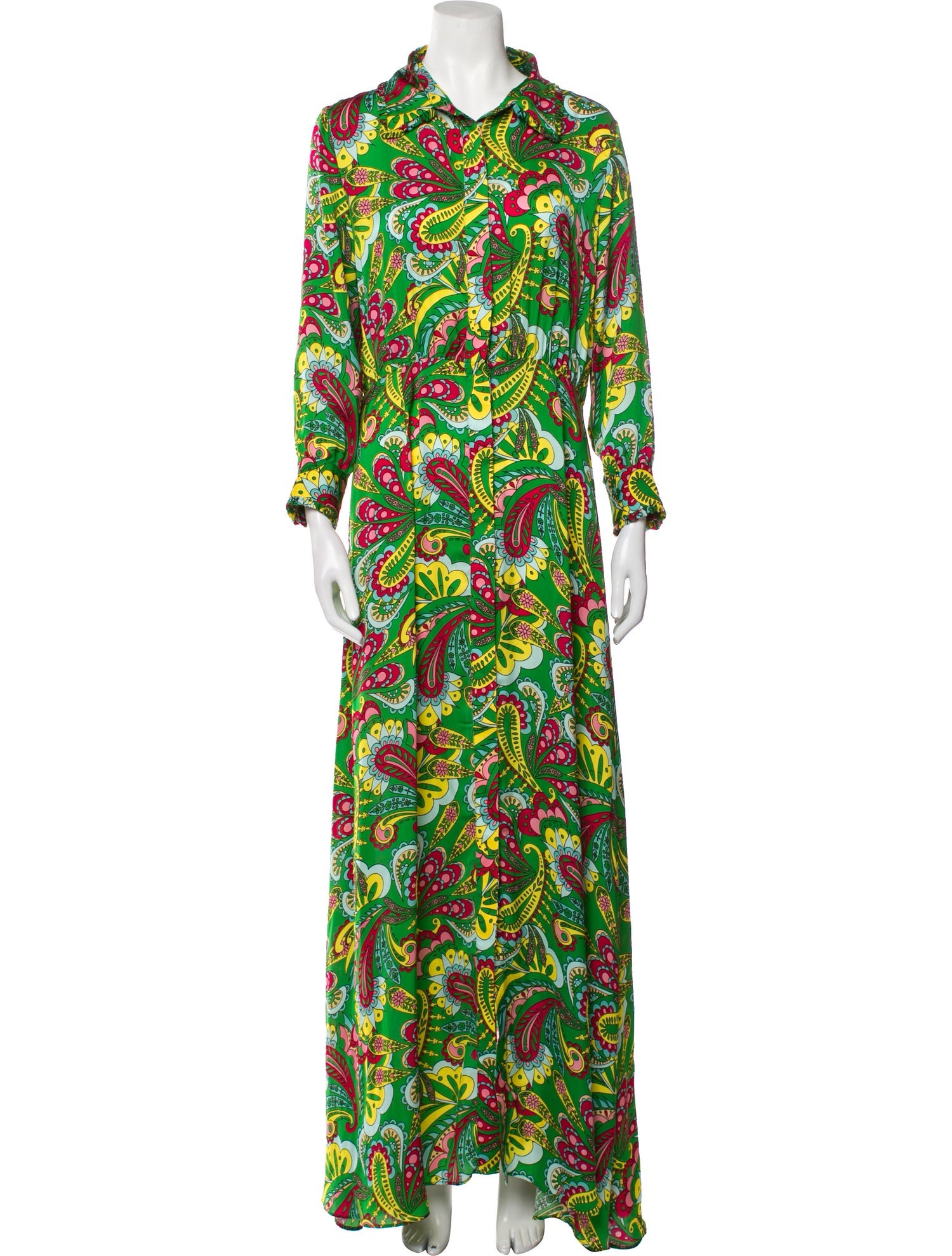 Borgo De Nor Paisley Print Long Dress