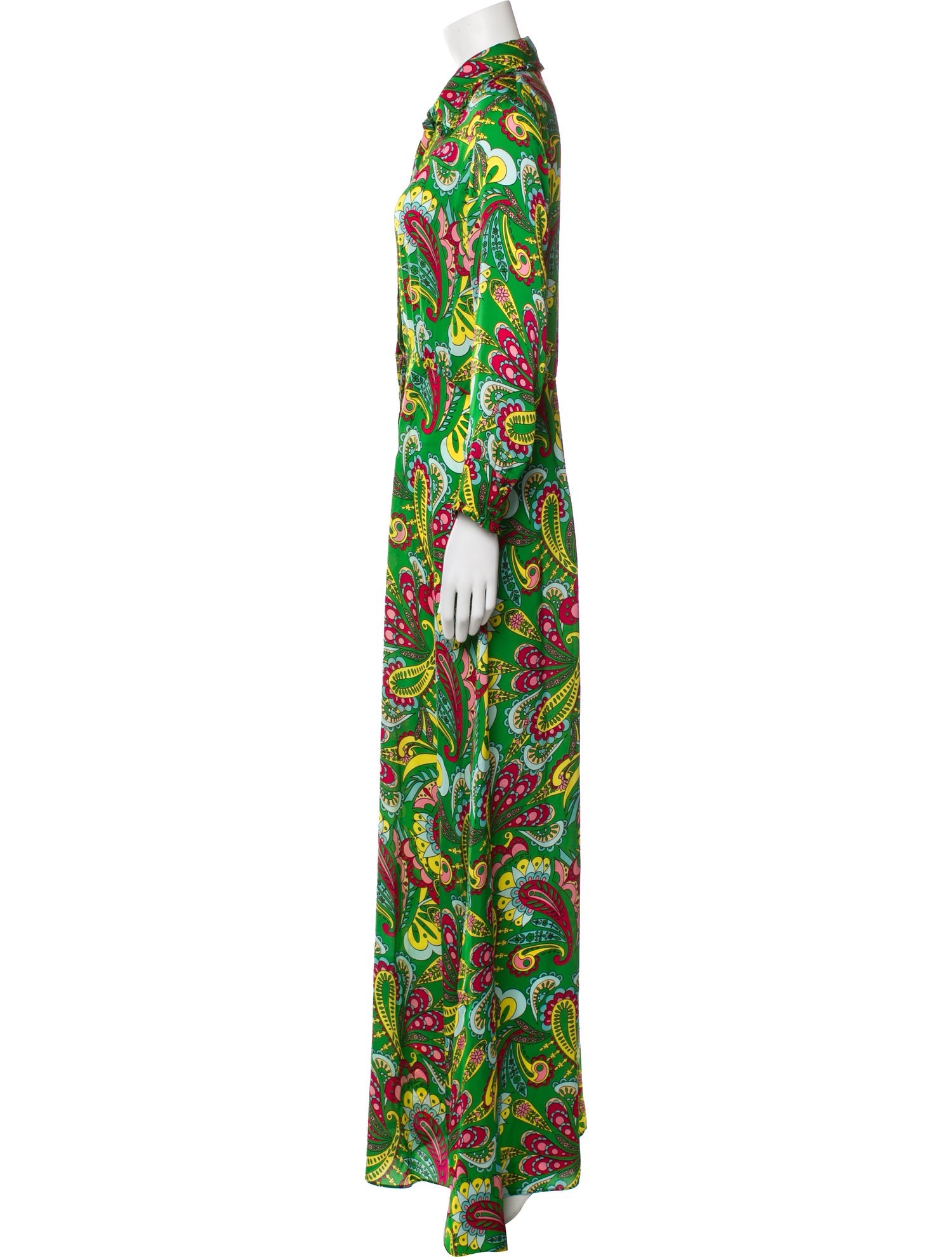 Borgo De Nor Paisley Print Long Dress