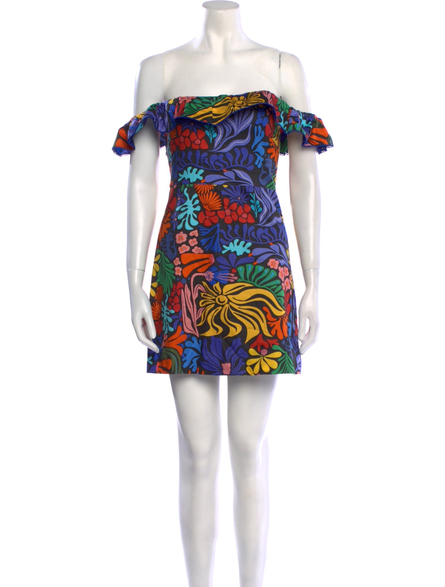 Borgo De Nor Printed Mini Dress