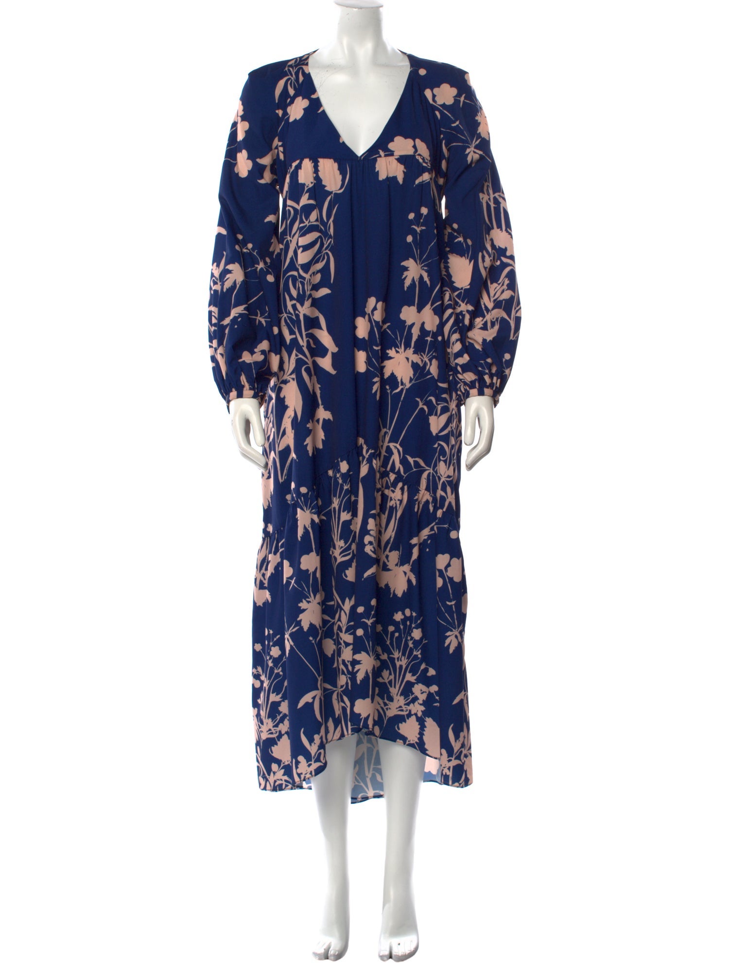 Borgo De Nor Floral Print Long Dress