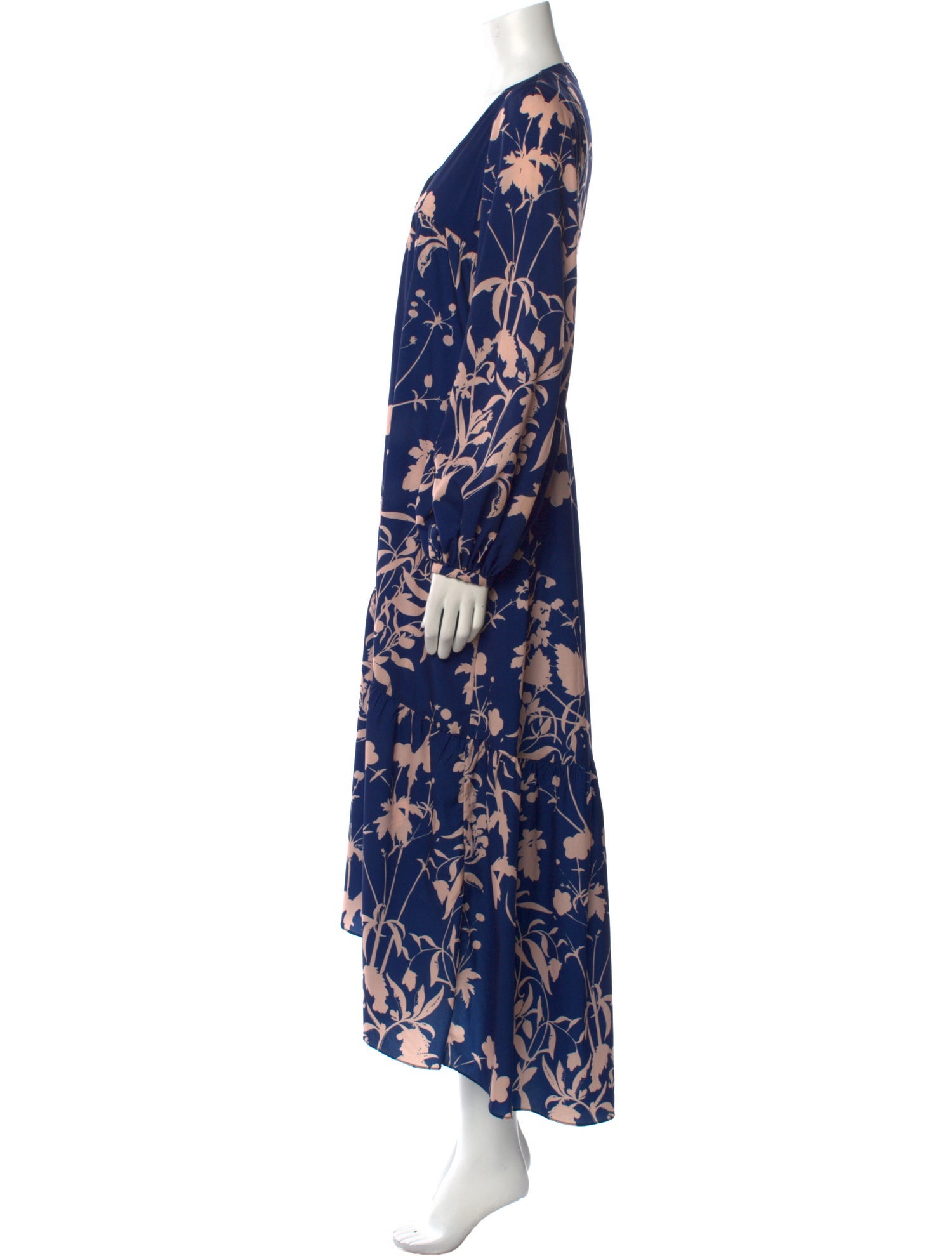 Borgo De Nor Floral Print Long Dress