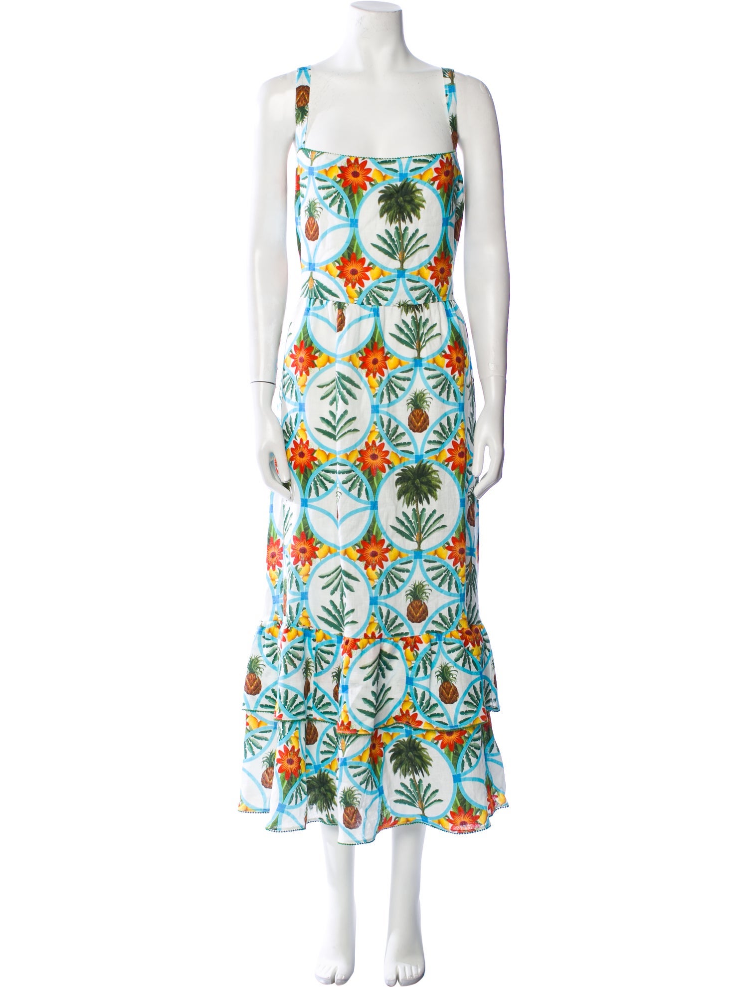 Borgo De Nor Linen Long Dress
