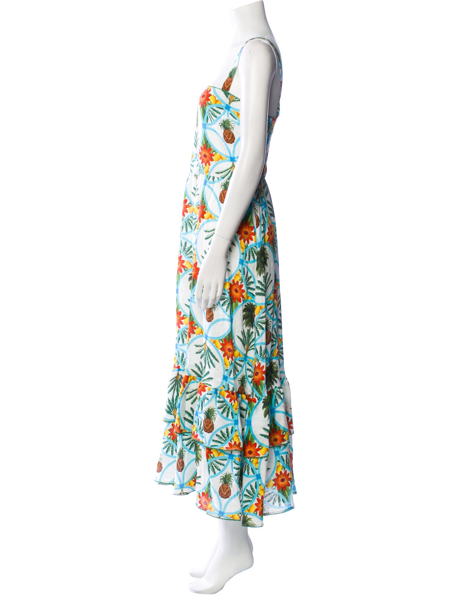 Borgo De Nor Linen Long Dress