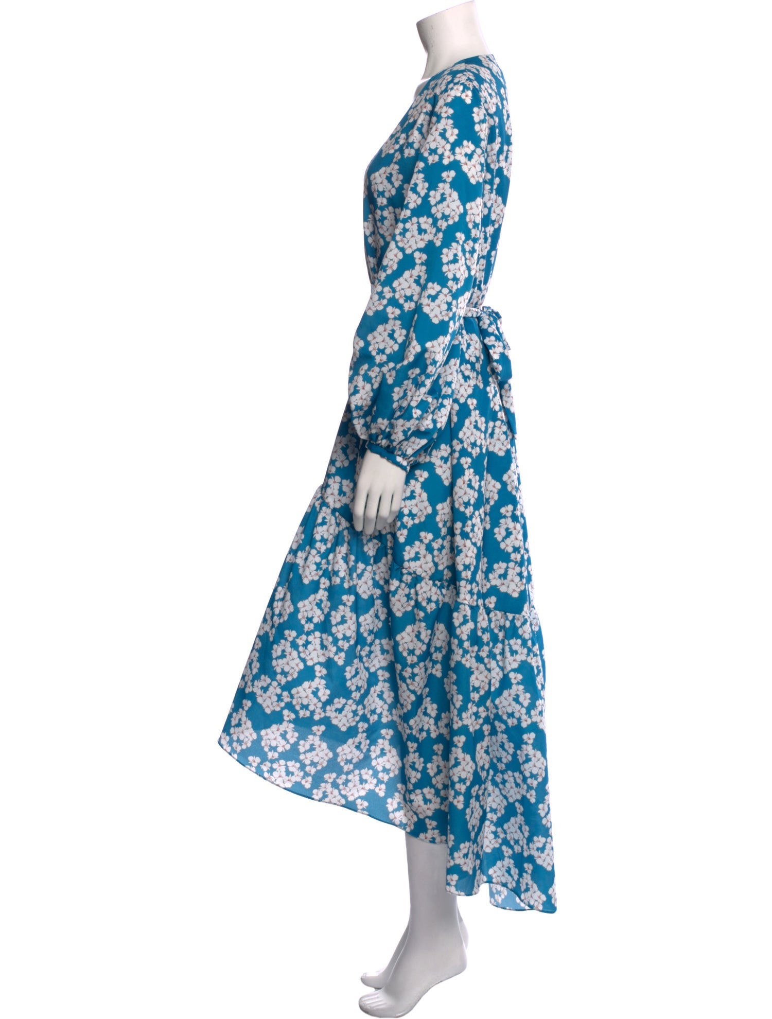 Borgo De Nor Floral Print Long Dress
