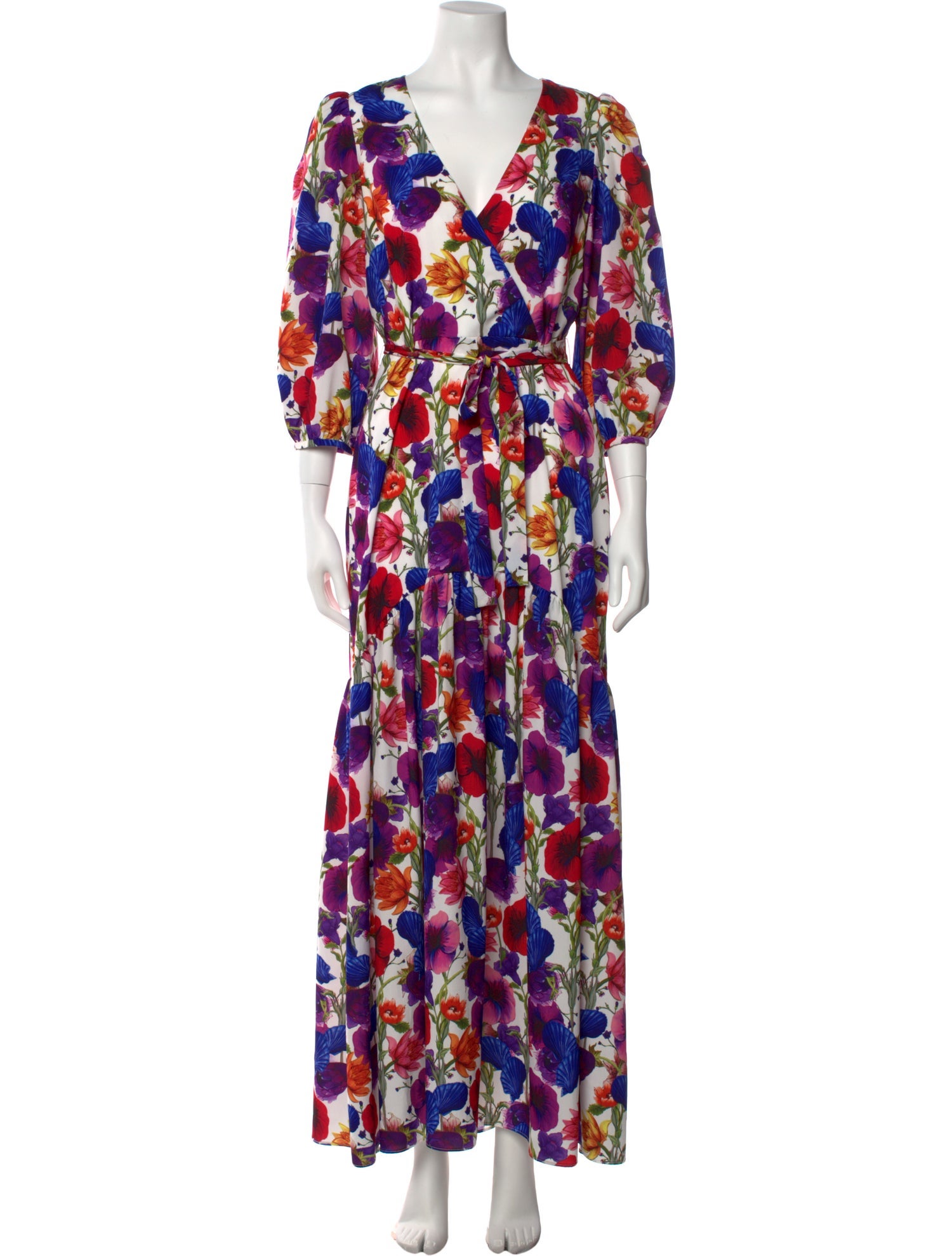 Borgo De Nor Floral Print Long Dress