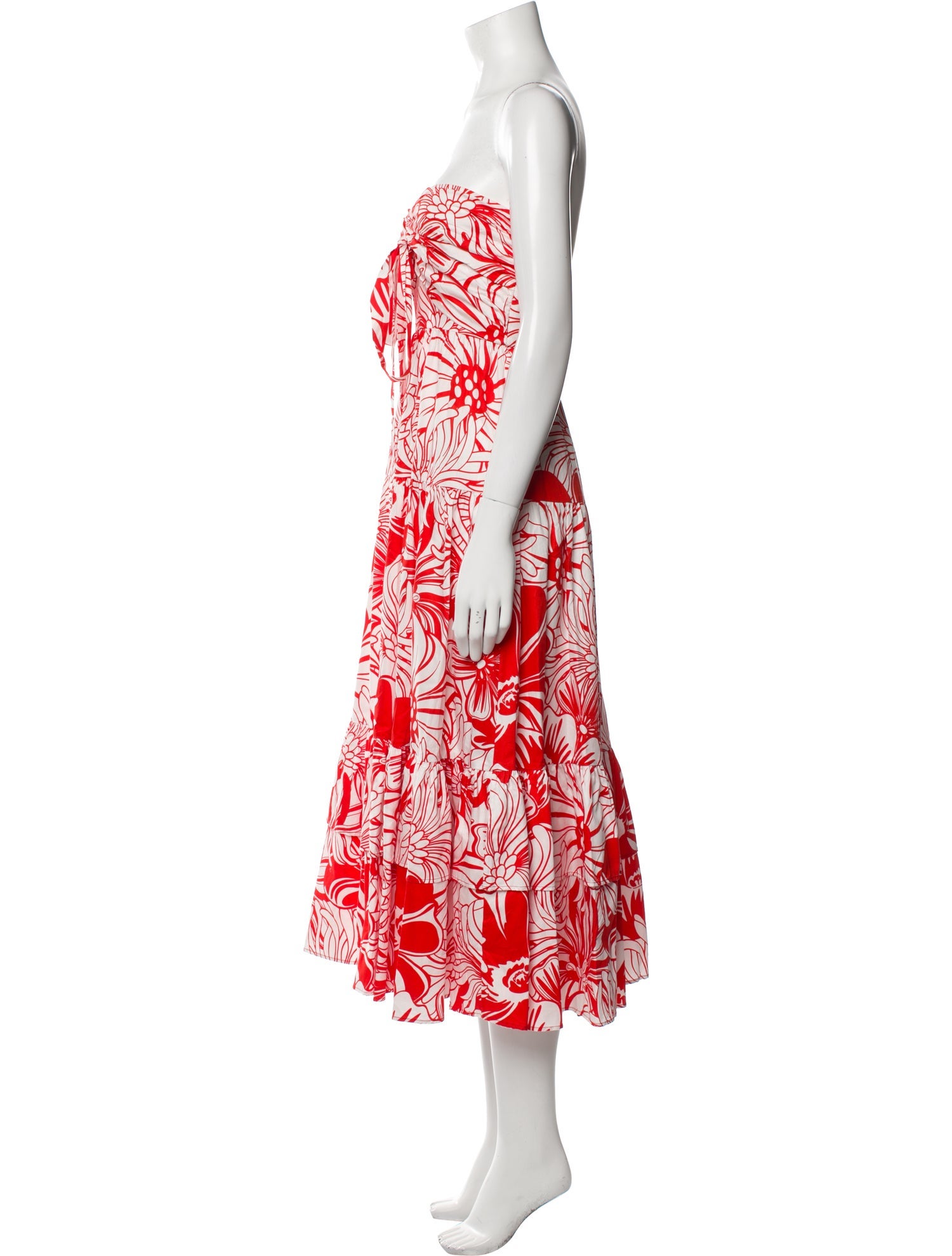 Borgo De Nor Printed Knee-Length Dress