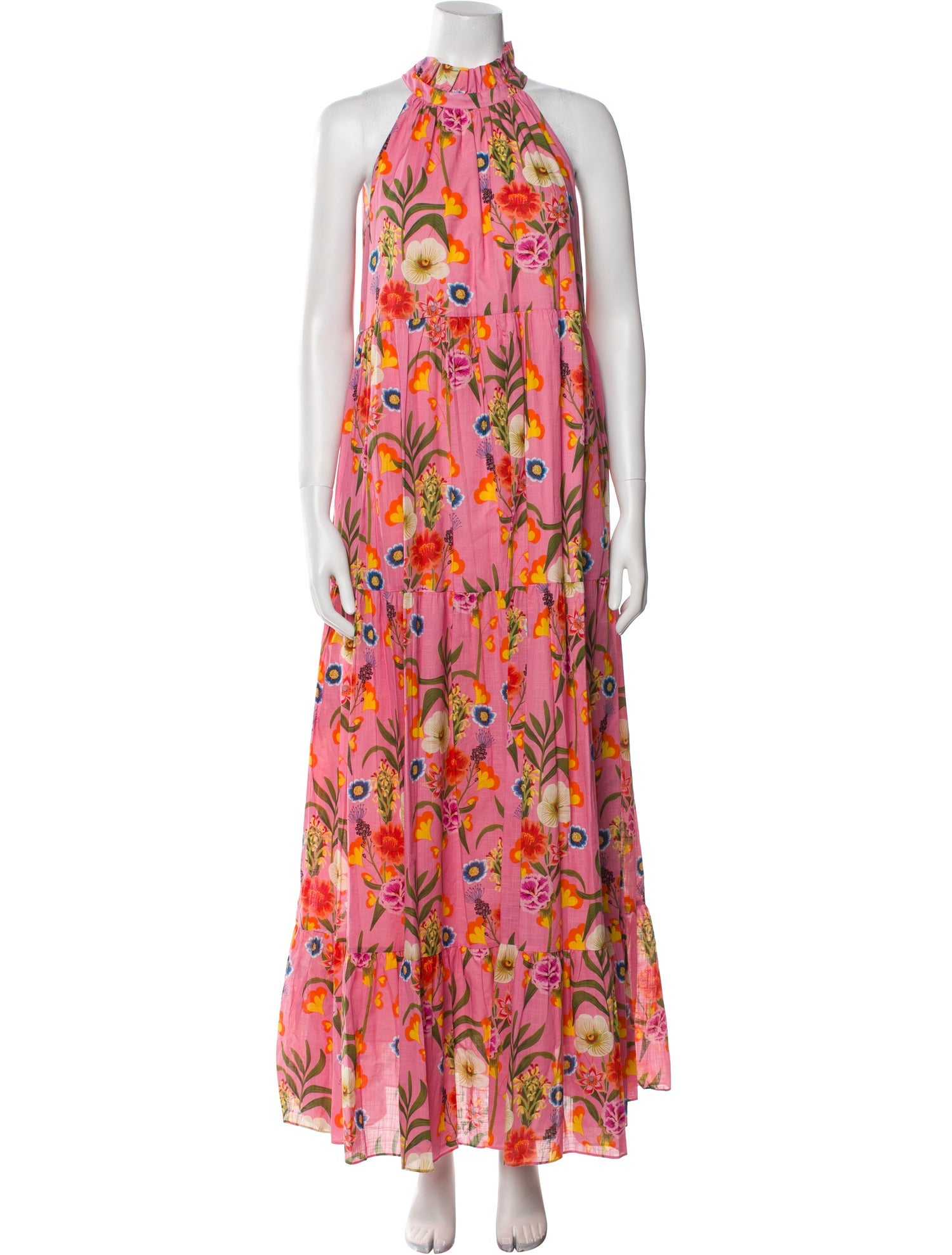 Borgo De Nor Floral Print Long Dress