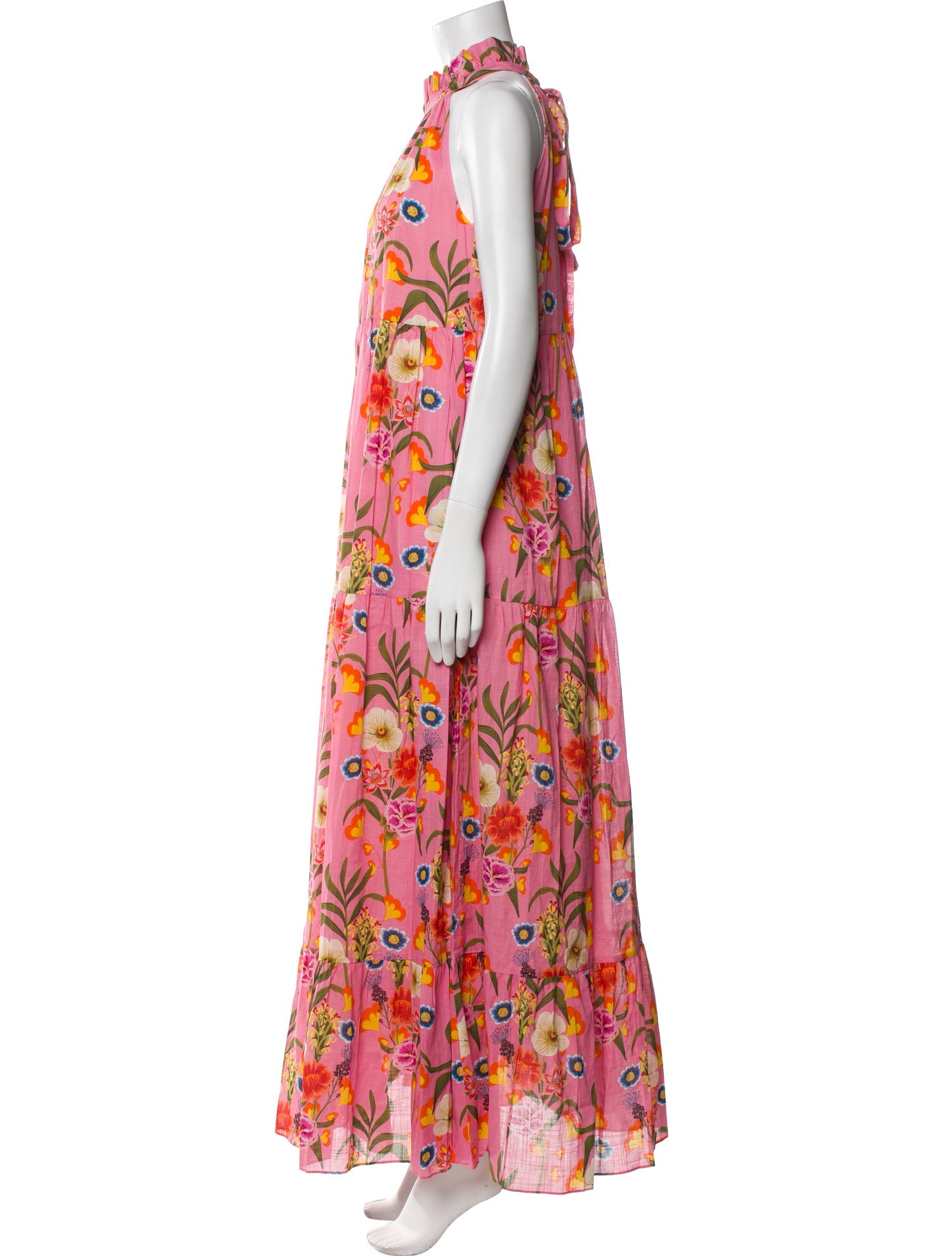 Borgo De Nor Floral Print Long Dress