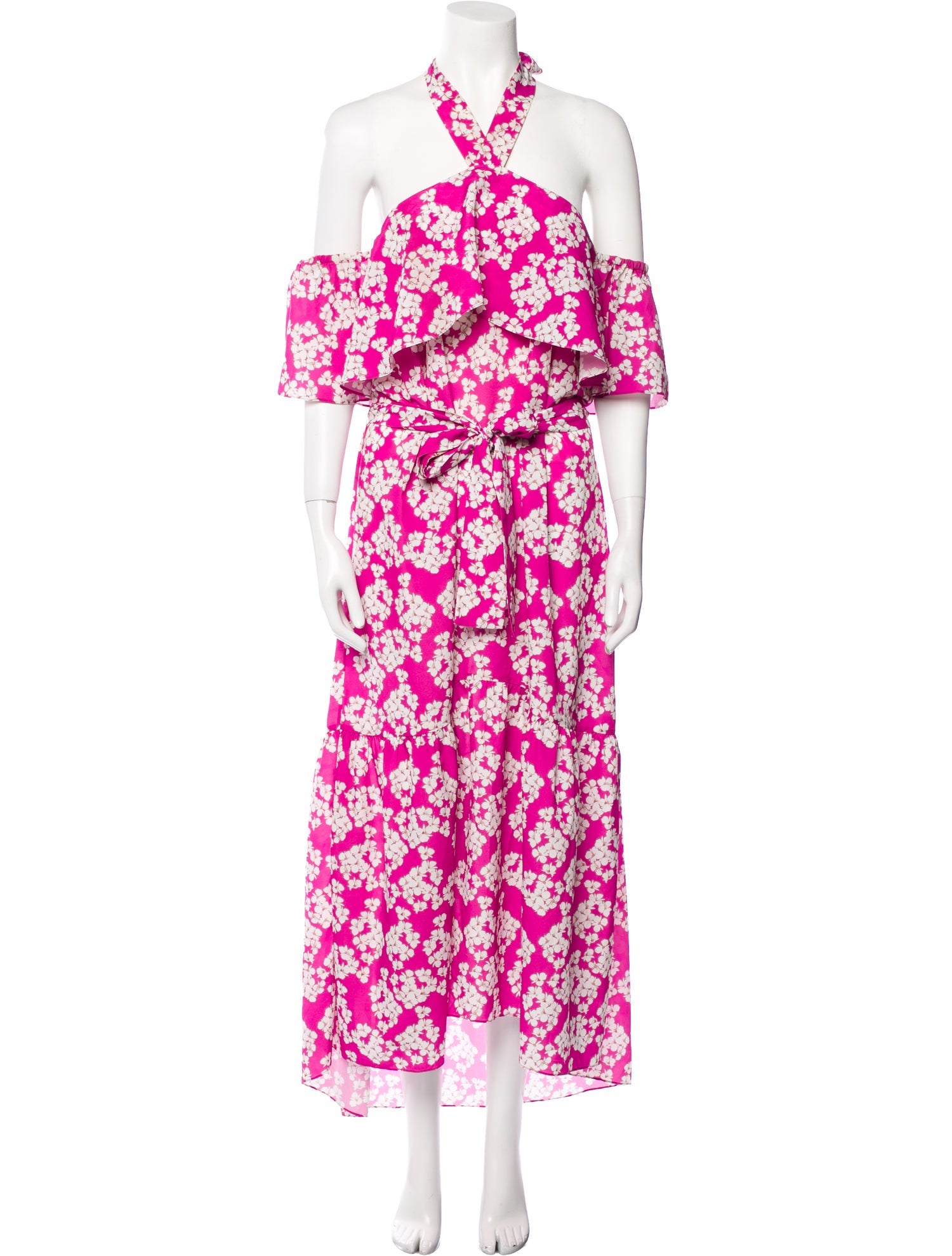 Borgo De Nor Floral Print Long Dress