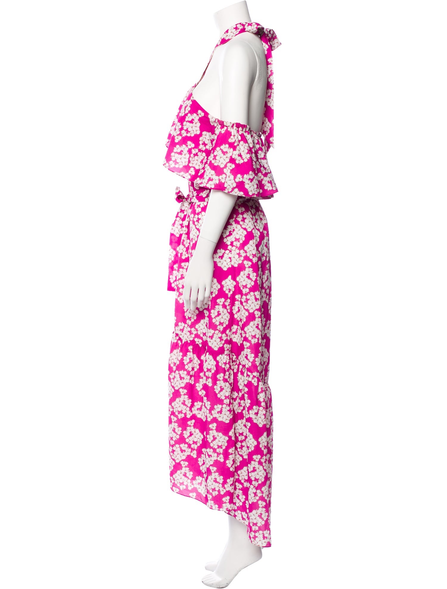Borgo De Nor Floral Print Long Dress