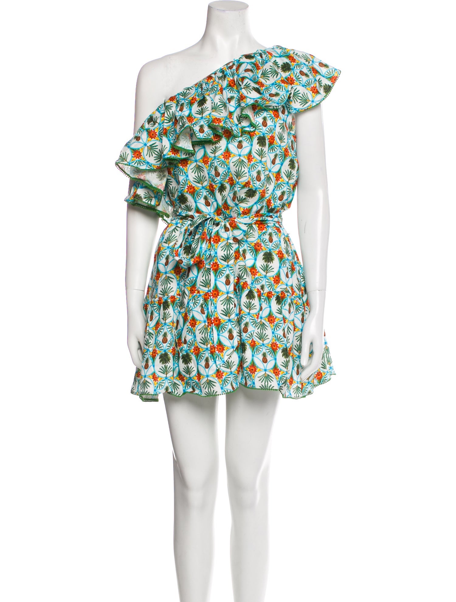 Borgo De Nor Linen Mini Dress w/ Tags