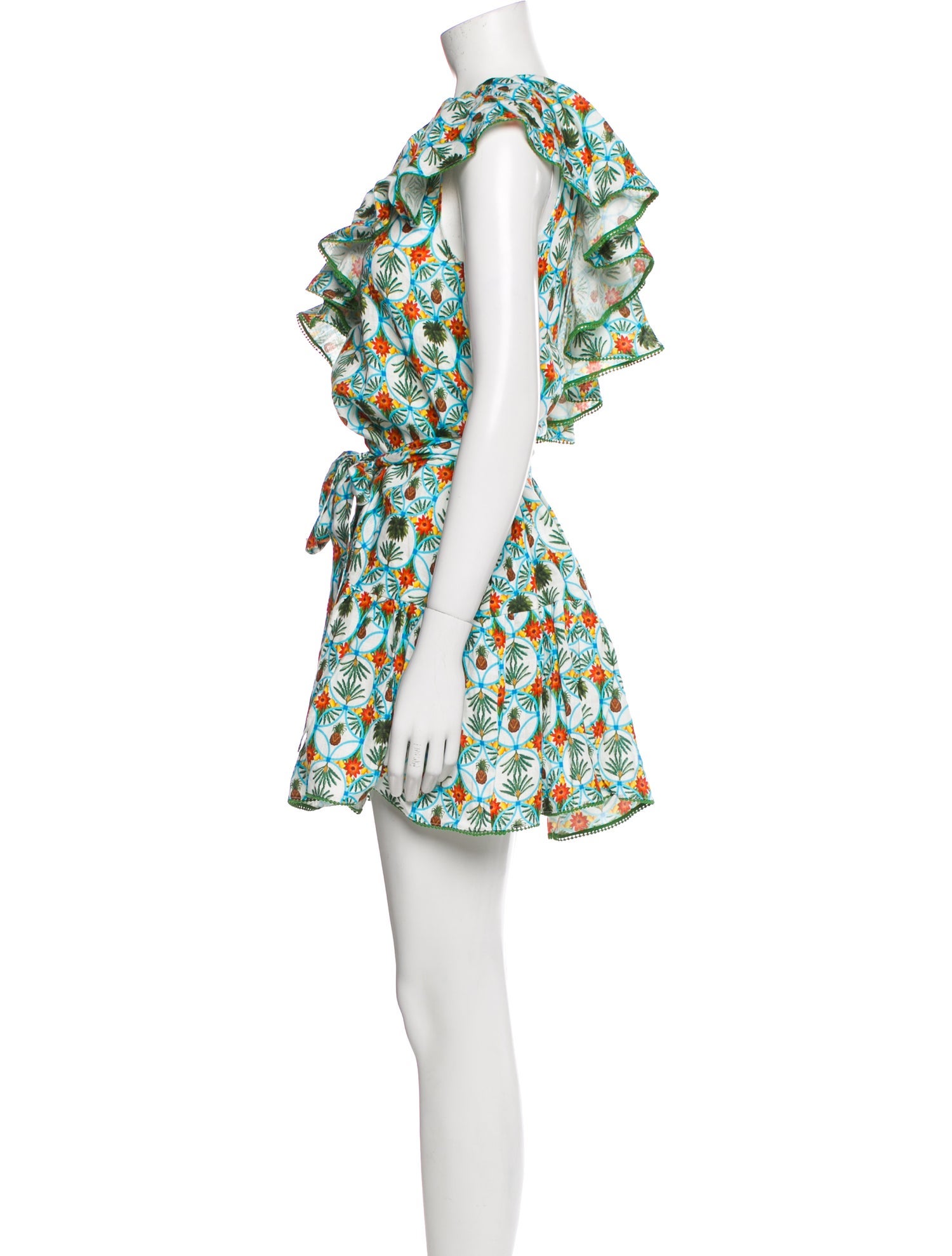 Borgo De Nor Linen Mini Dress w/ Tags