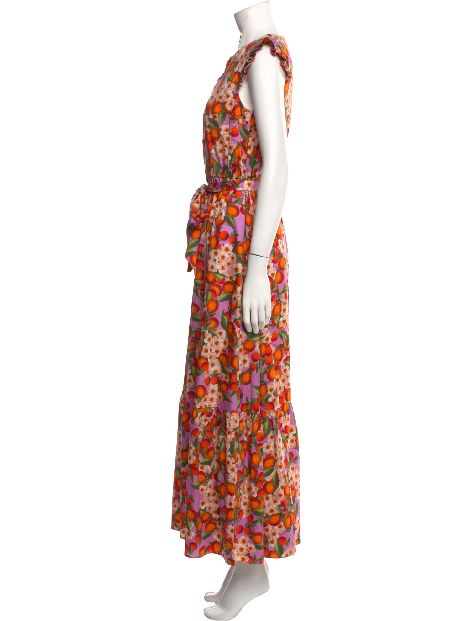 Borgo De Nor Floral Print Long Dress