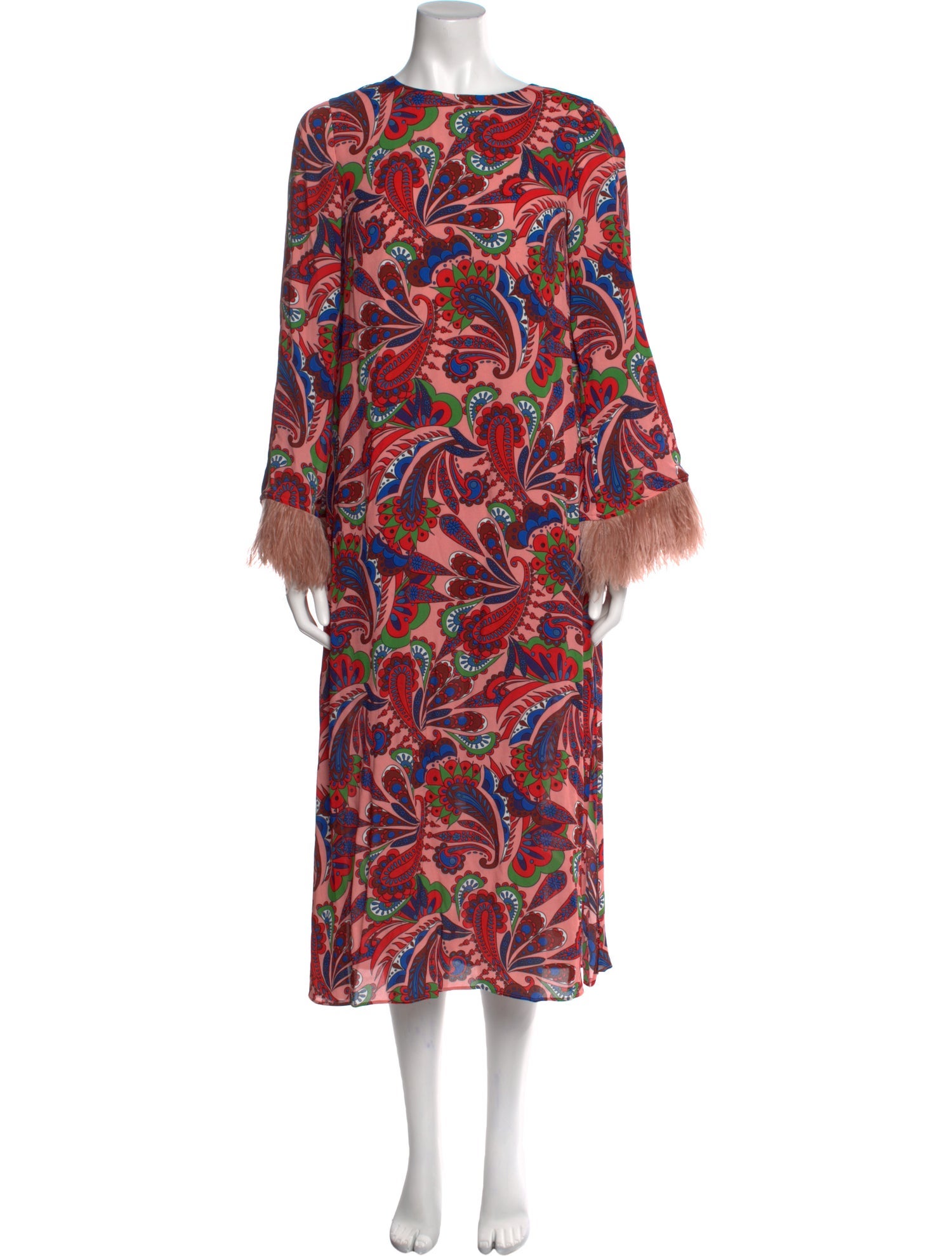 Borgo De Nor Printed Midi Length Dress