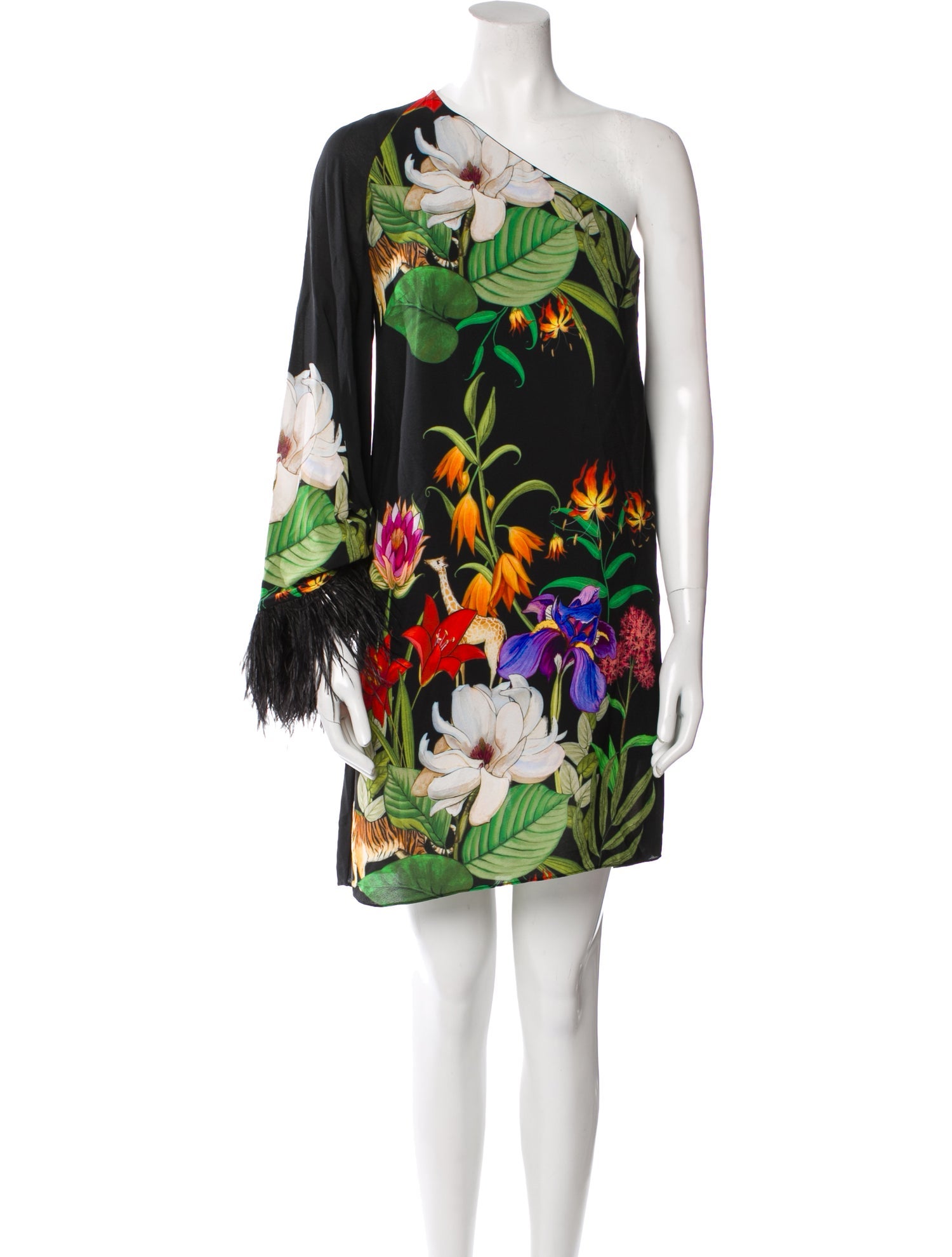 Borgo De Nor Floral Print Mini Dress