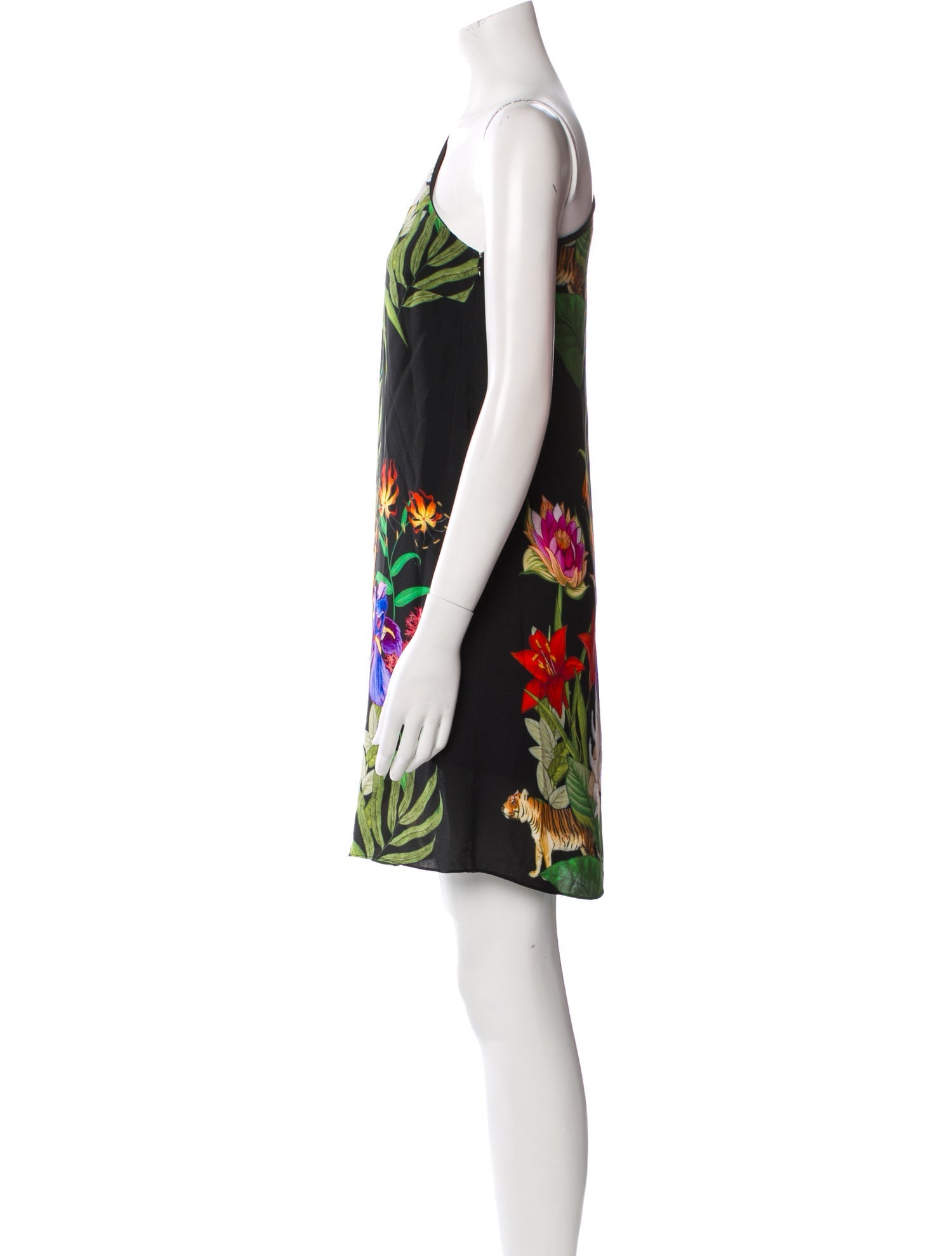 Borgo De Nor Floral Print Mini Dress