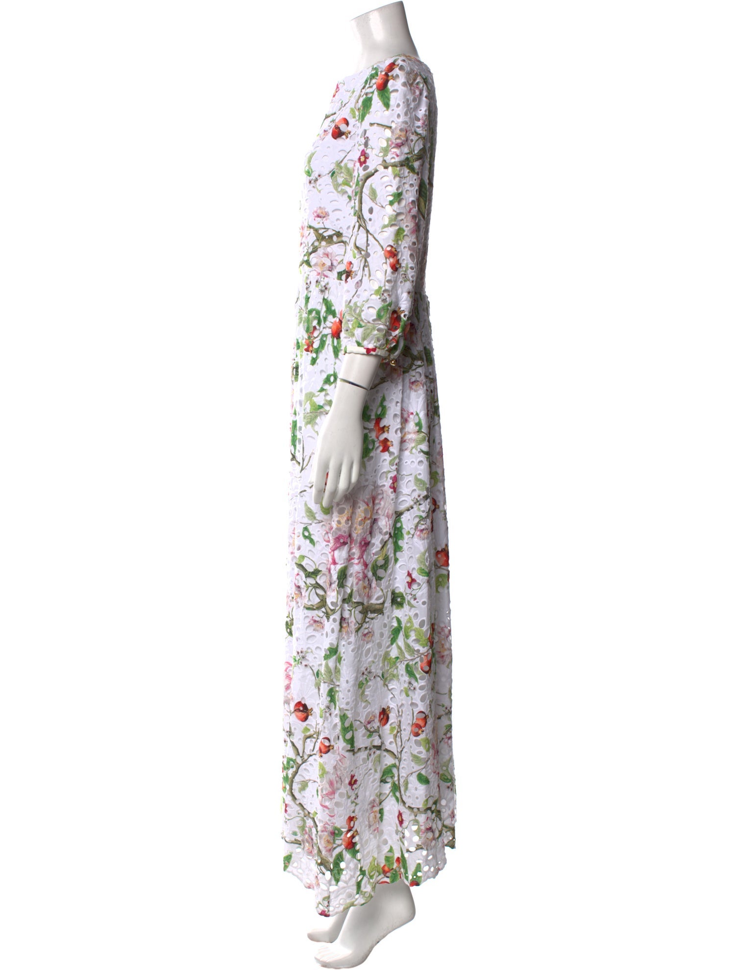 Borgo De Nor Floral Print Long Dress