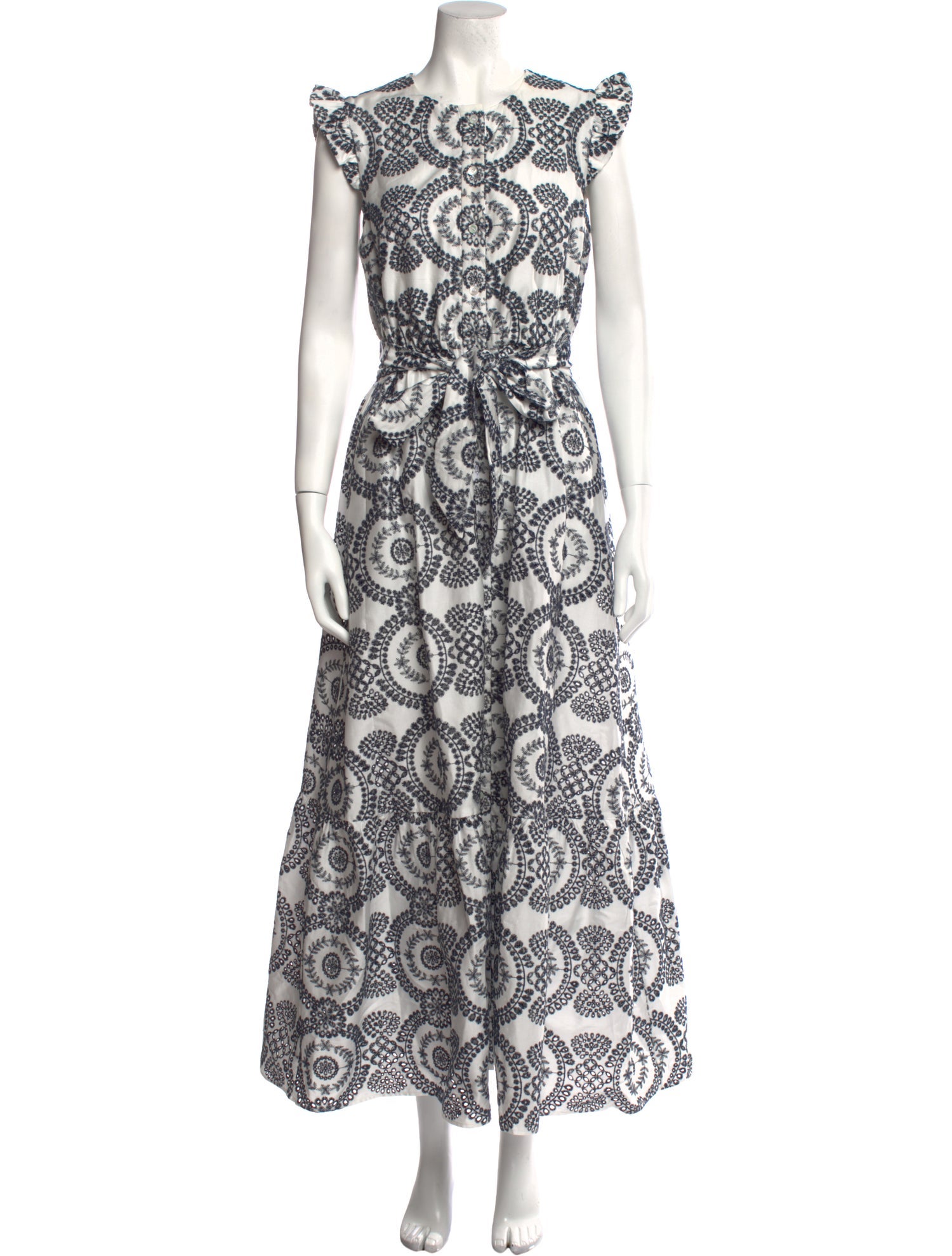 Borgo De Nor Paisley Print Long Dress