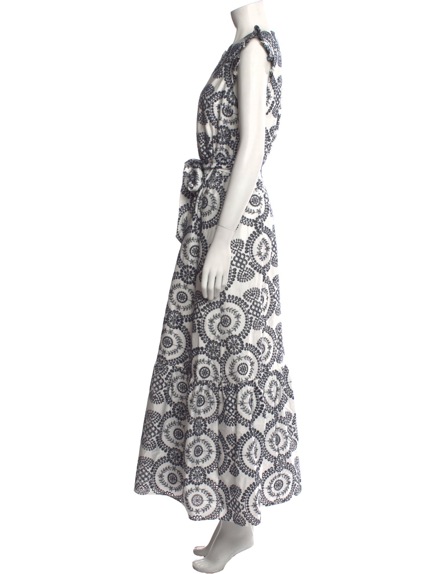 Borgo De Nor Paisley Print Long Dress