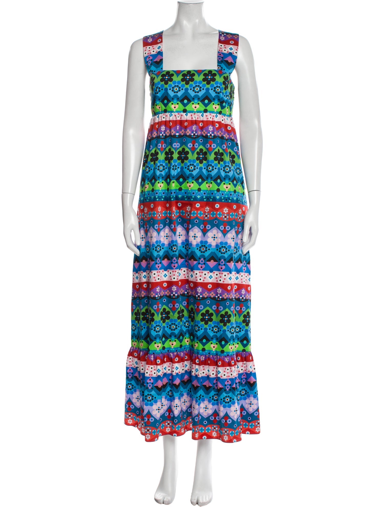 Borgo De Nor Printed Long Dress