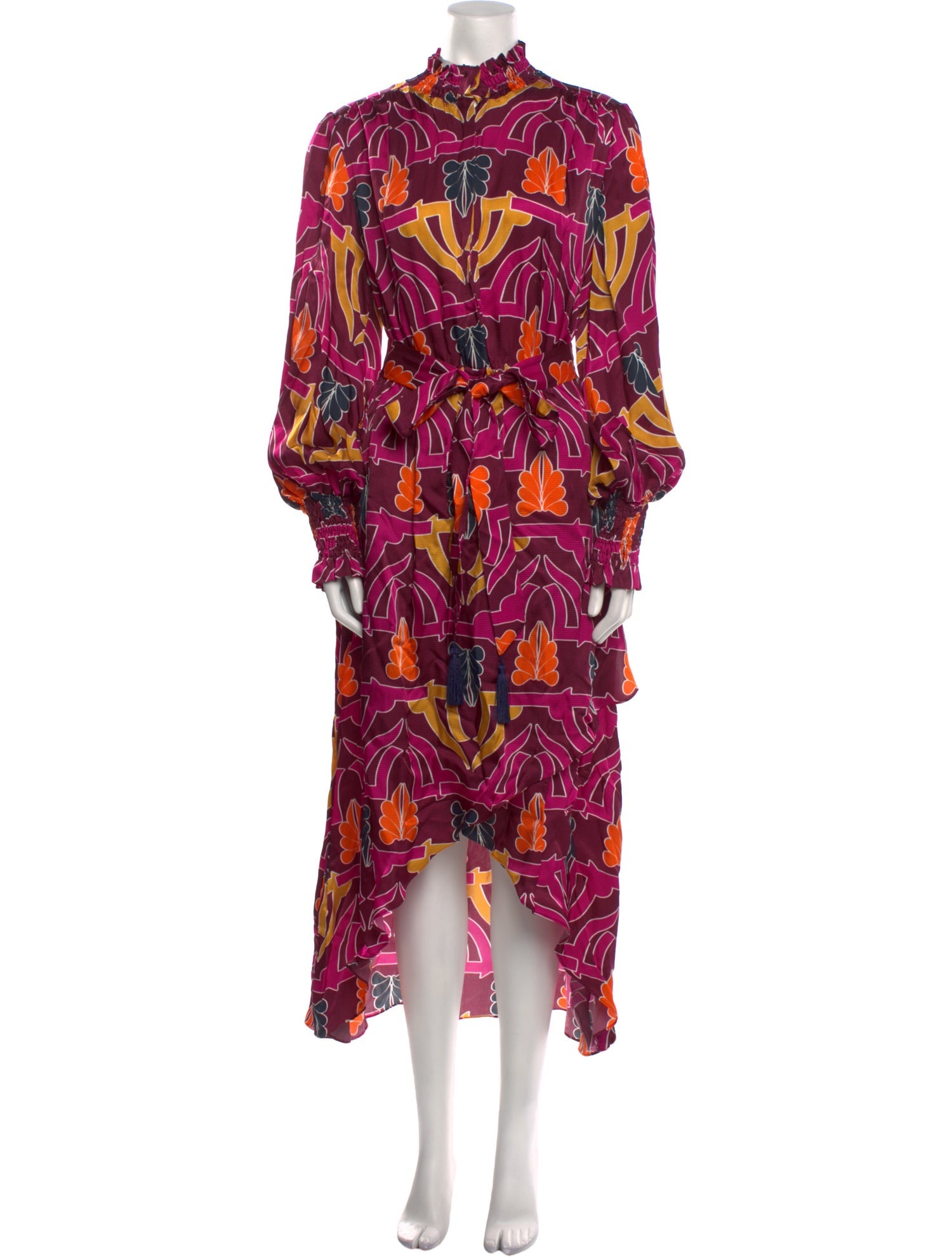 Borgo De Nor Printed Long Dress