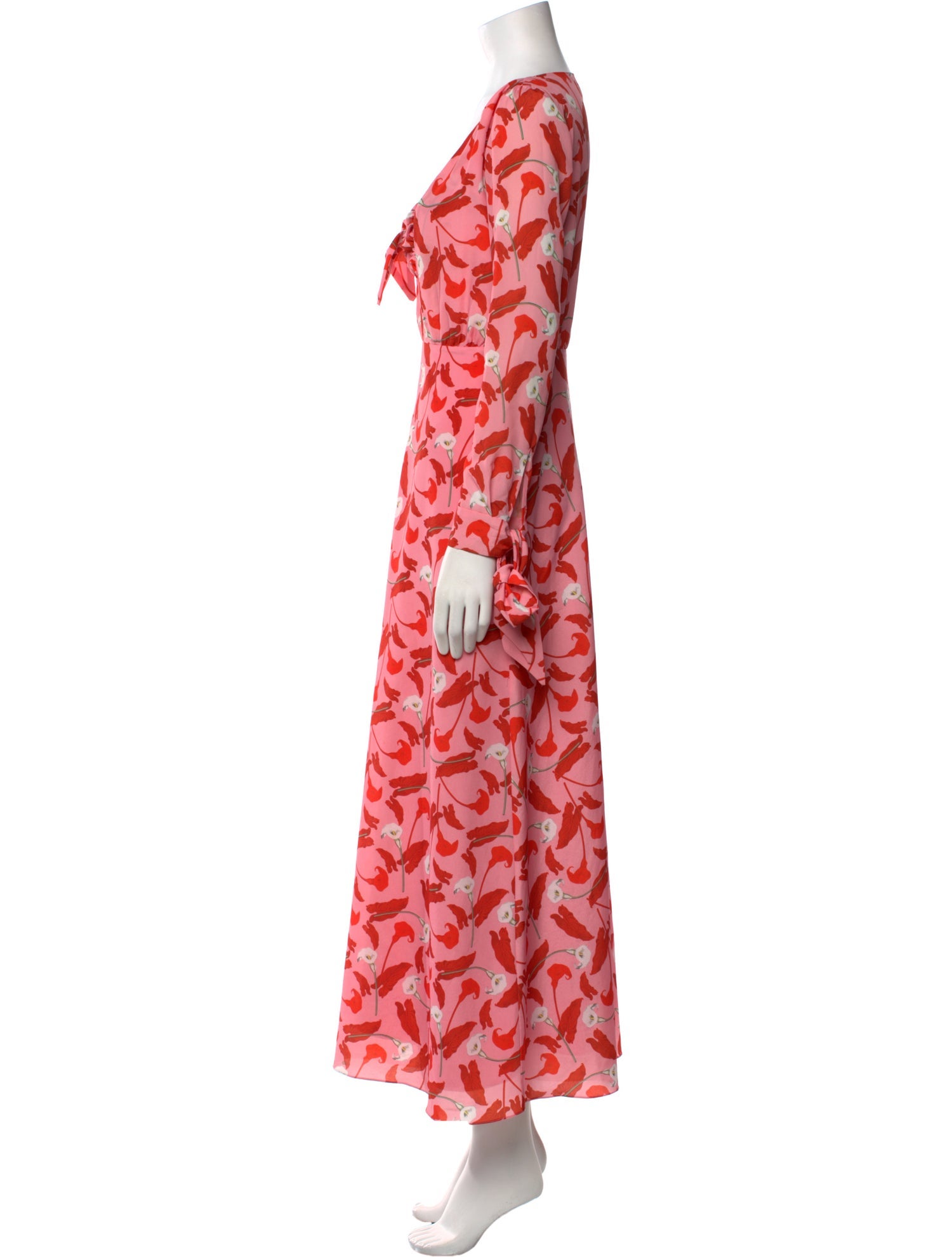 Borgo De Nor Floral Print Long Dress
