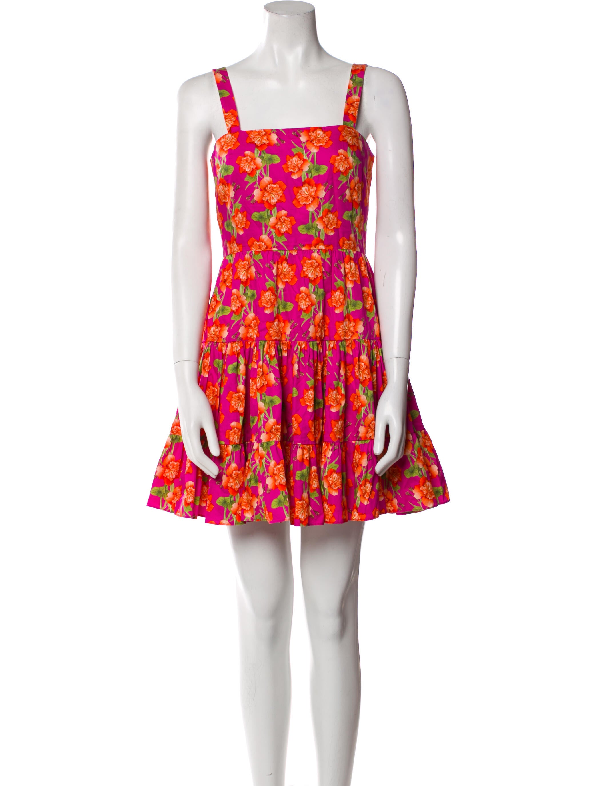 Borgo De Nor Floral Print Mini Dress