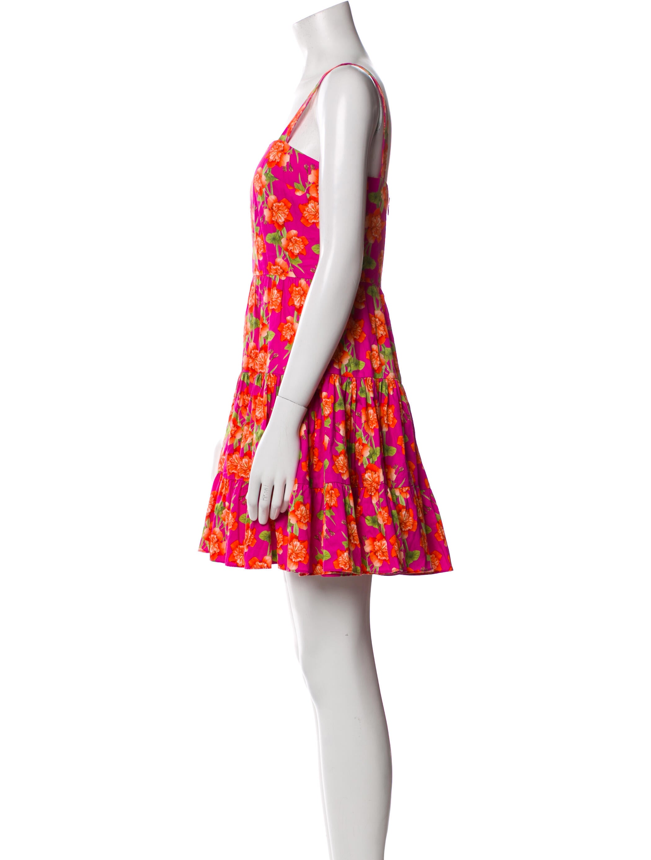 Borgo De Nor Floral Print Mini Dress
