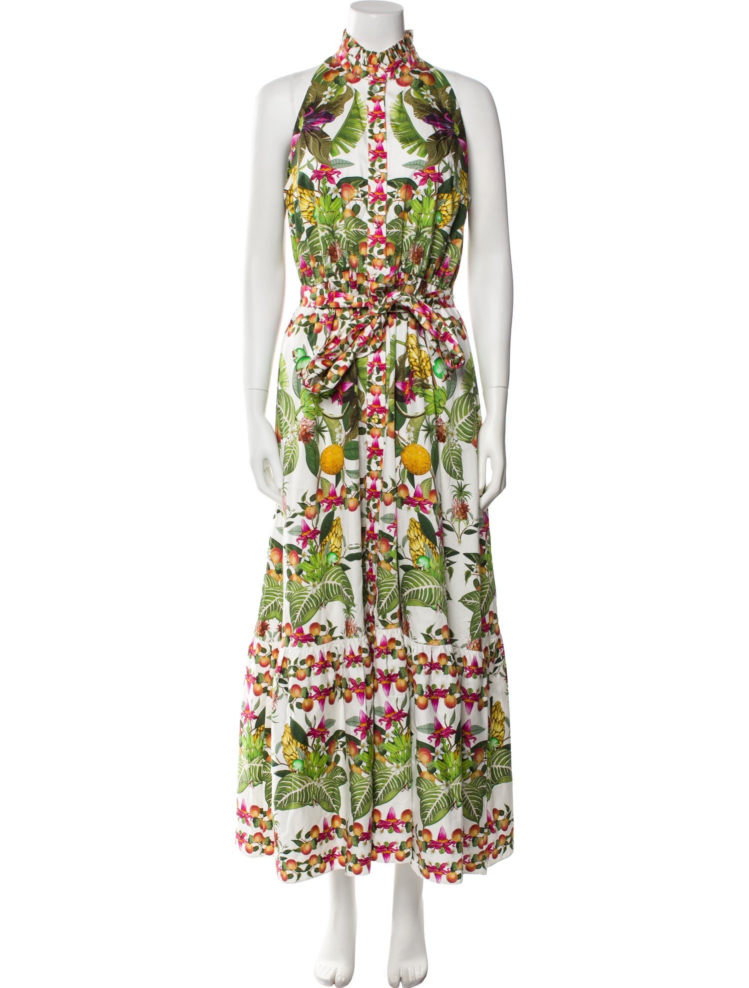 Borgo De Nor Floral Print Long Dress