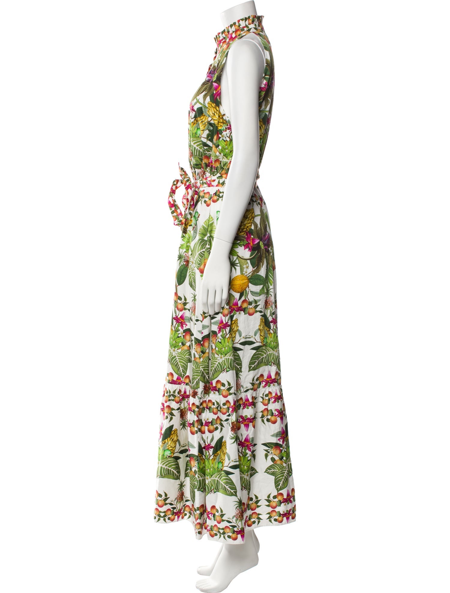 Borgo De Nor Floral Print Long Dress