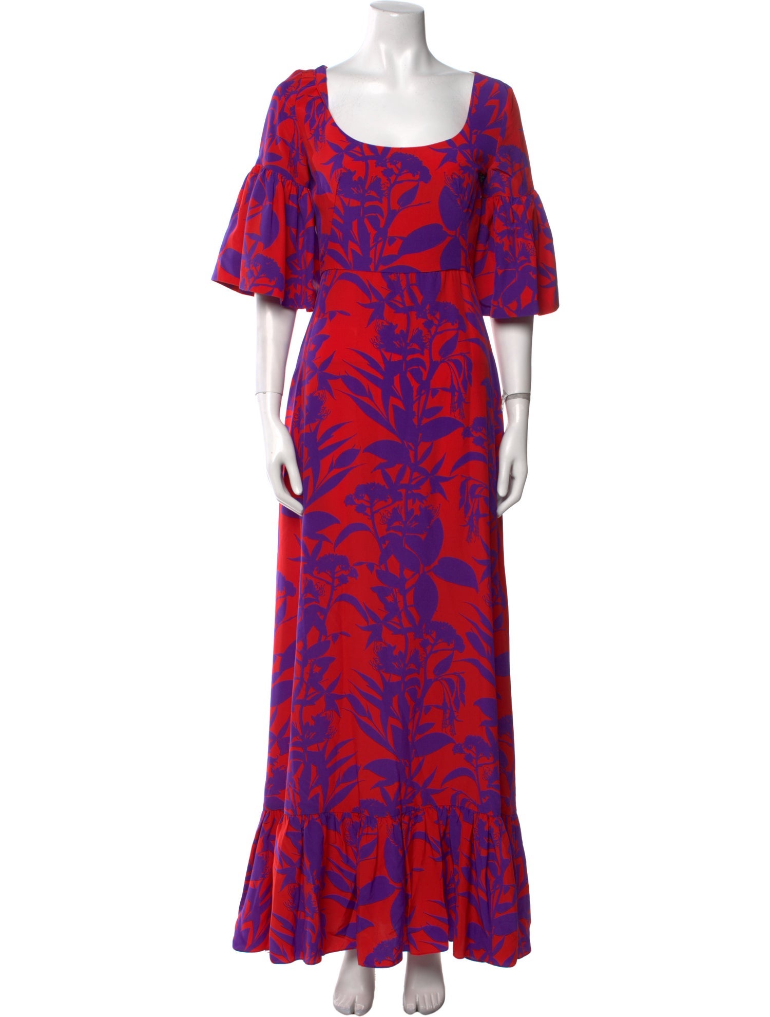 Borgo De Nor Silk Long Dress w/ Tags