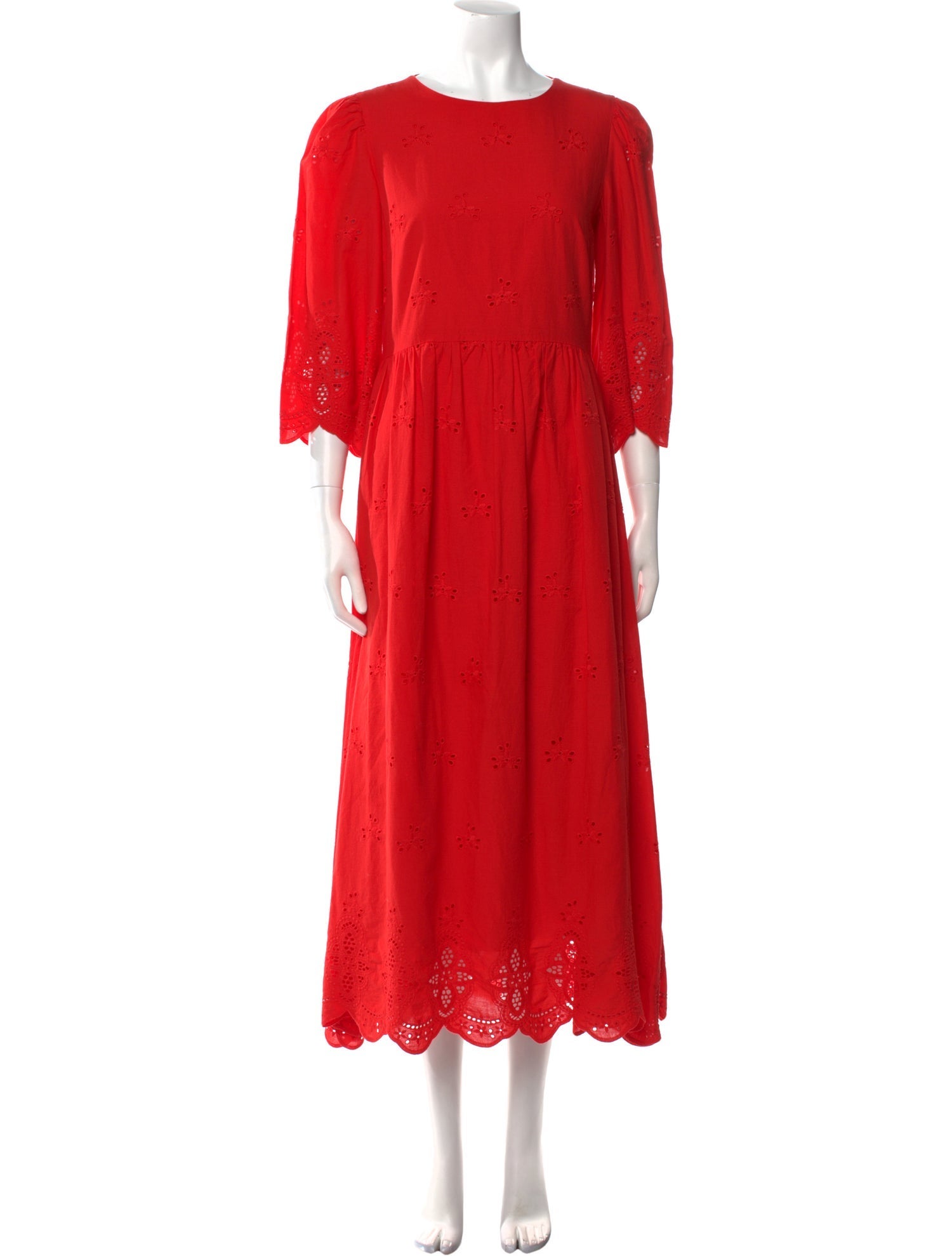 Borgo De Nor Crew Neck Long Dress