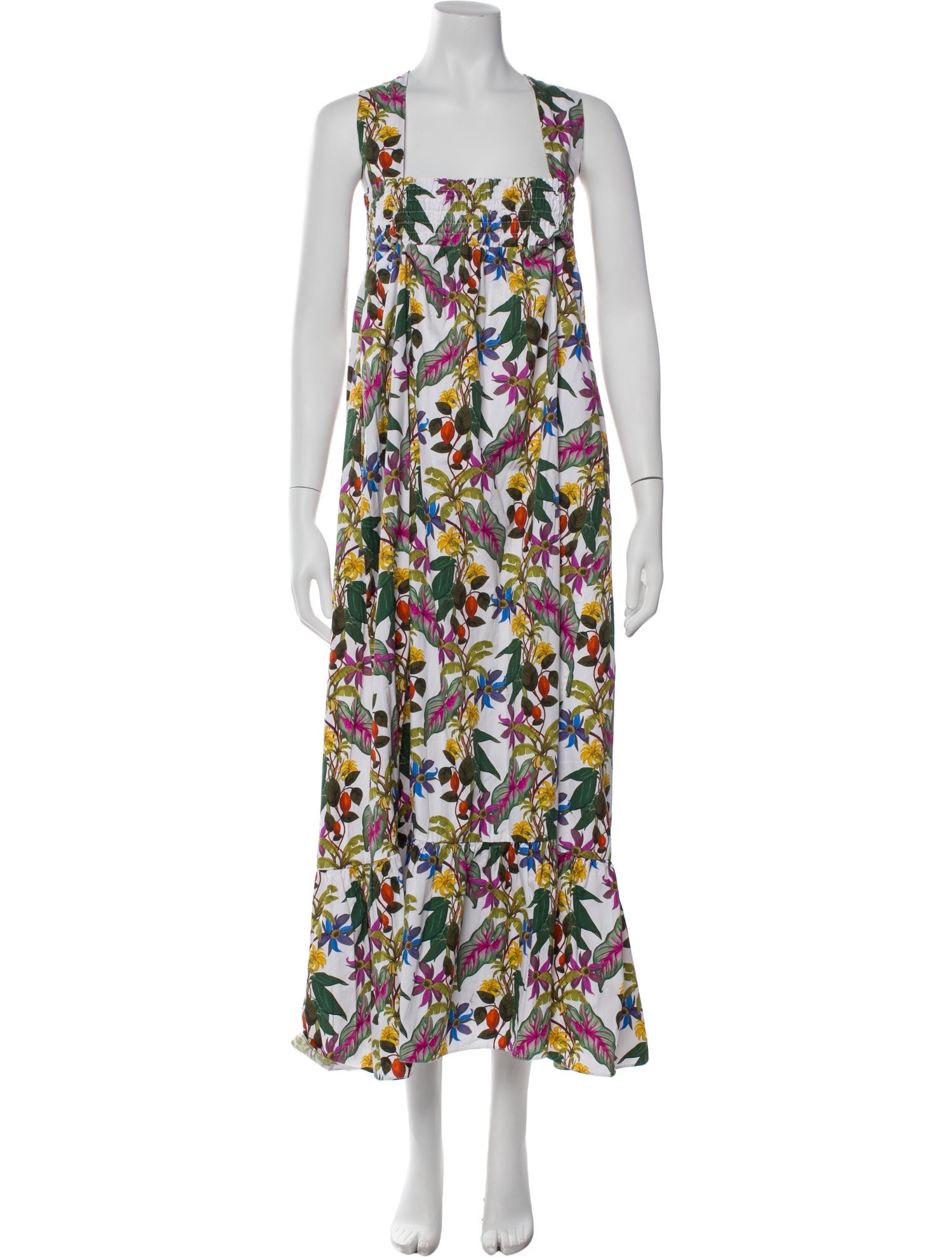 Borgo De Nor Floral Print Long Dress