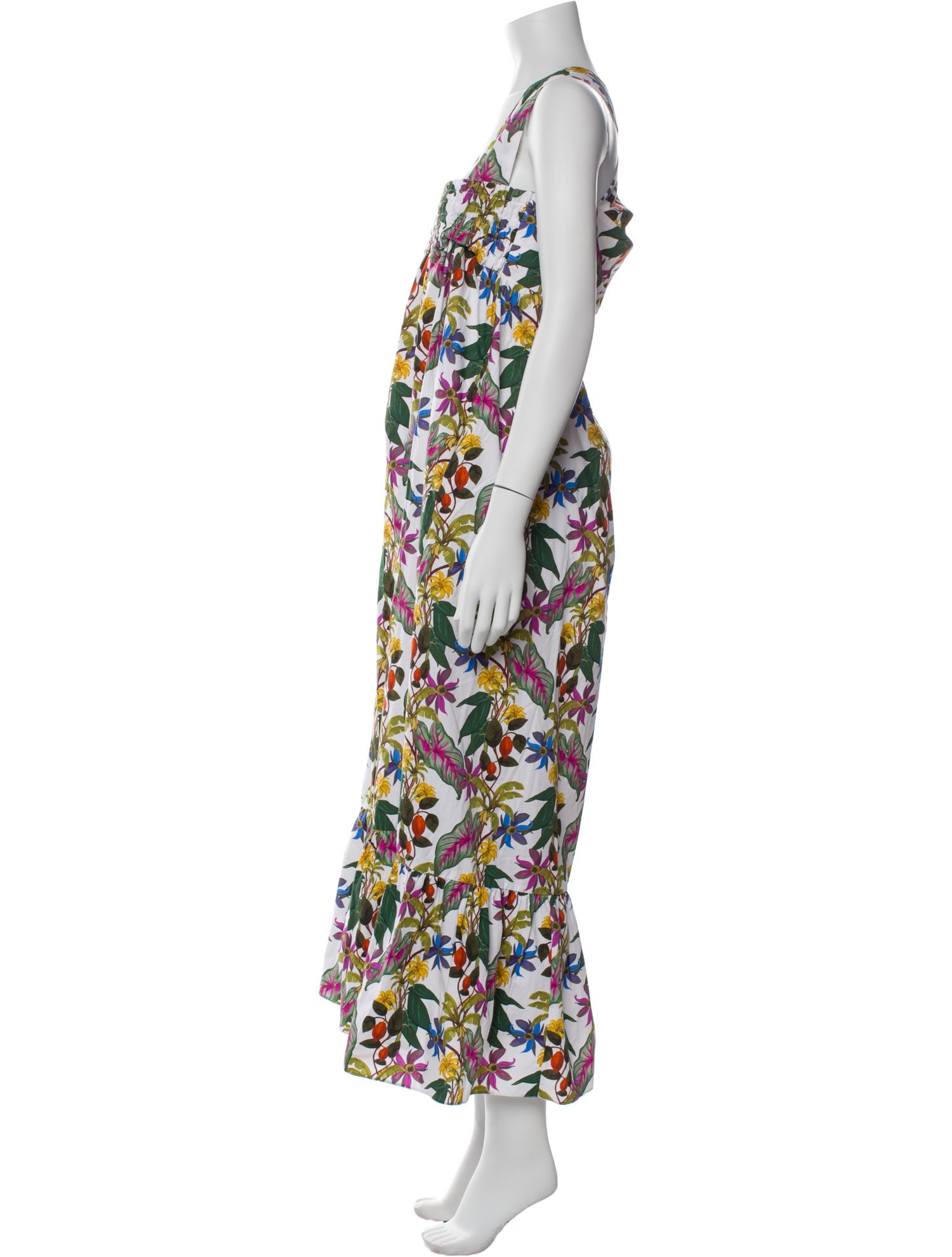 Borgo De Nor Floral Print Long Dress