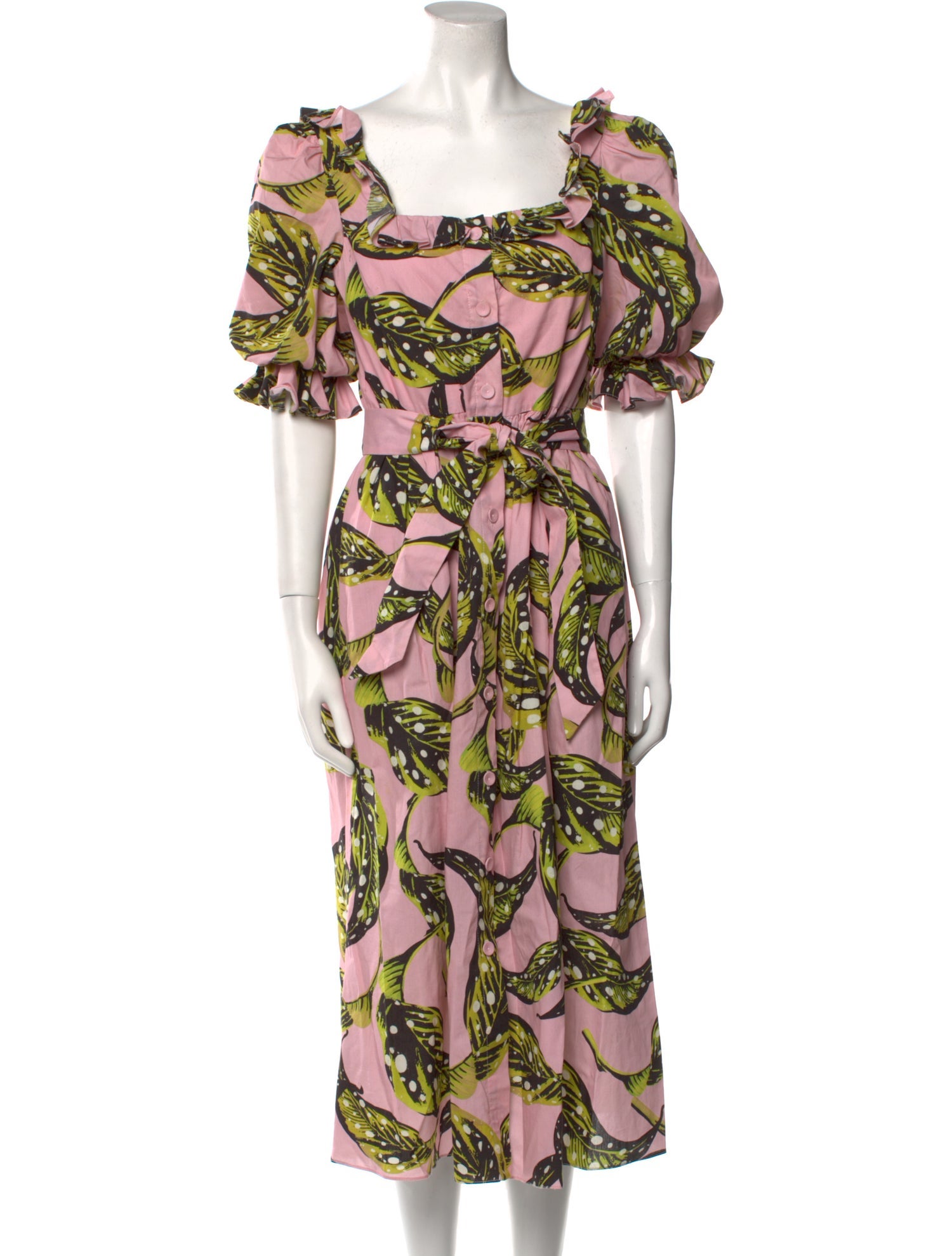 Borgo De Nor Printed Midi Length Dress