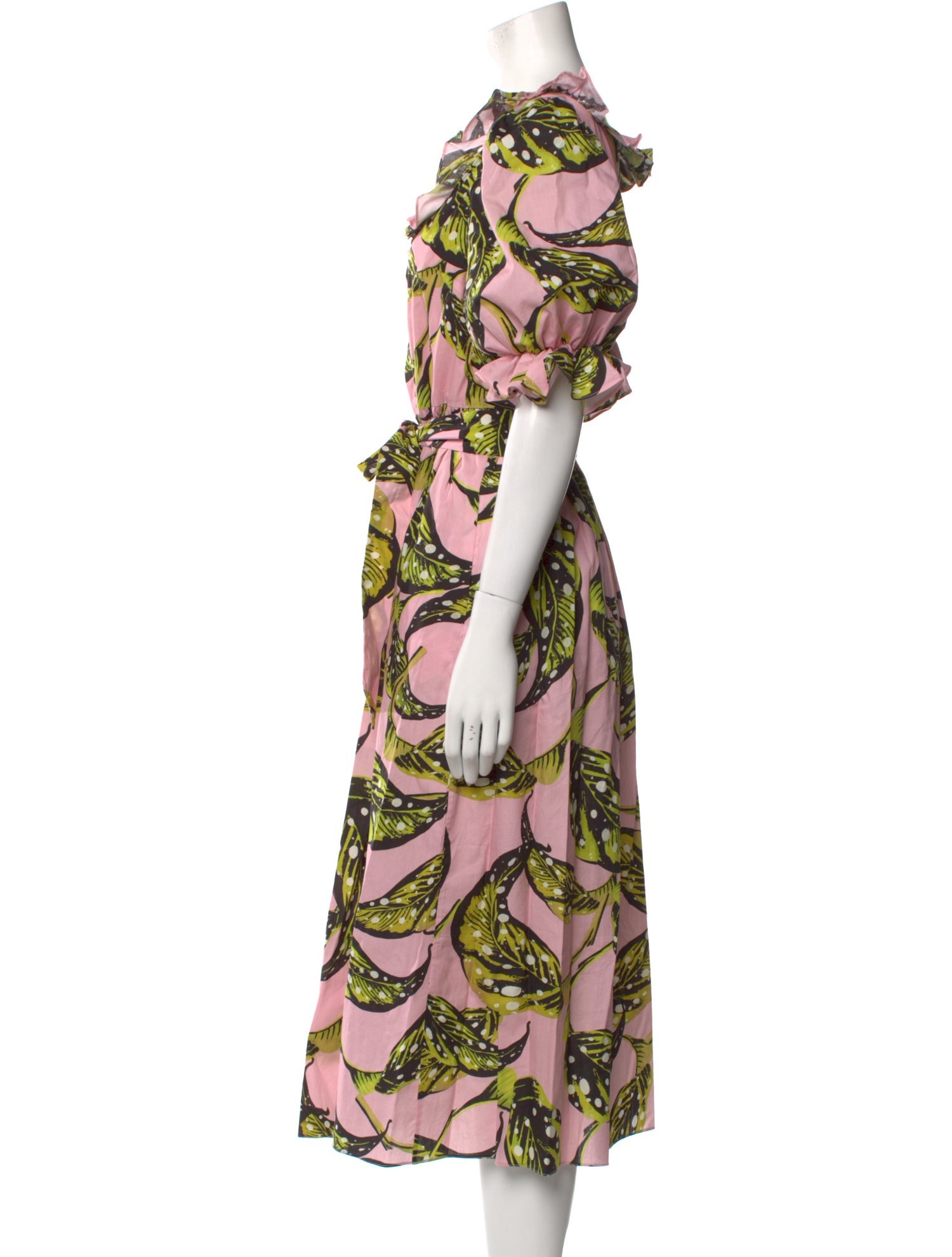 Borgo De Nor Printed Midi Length Dress