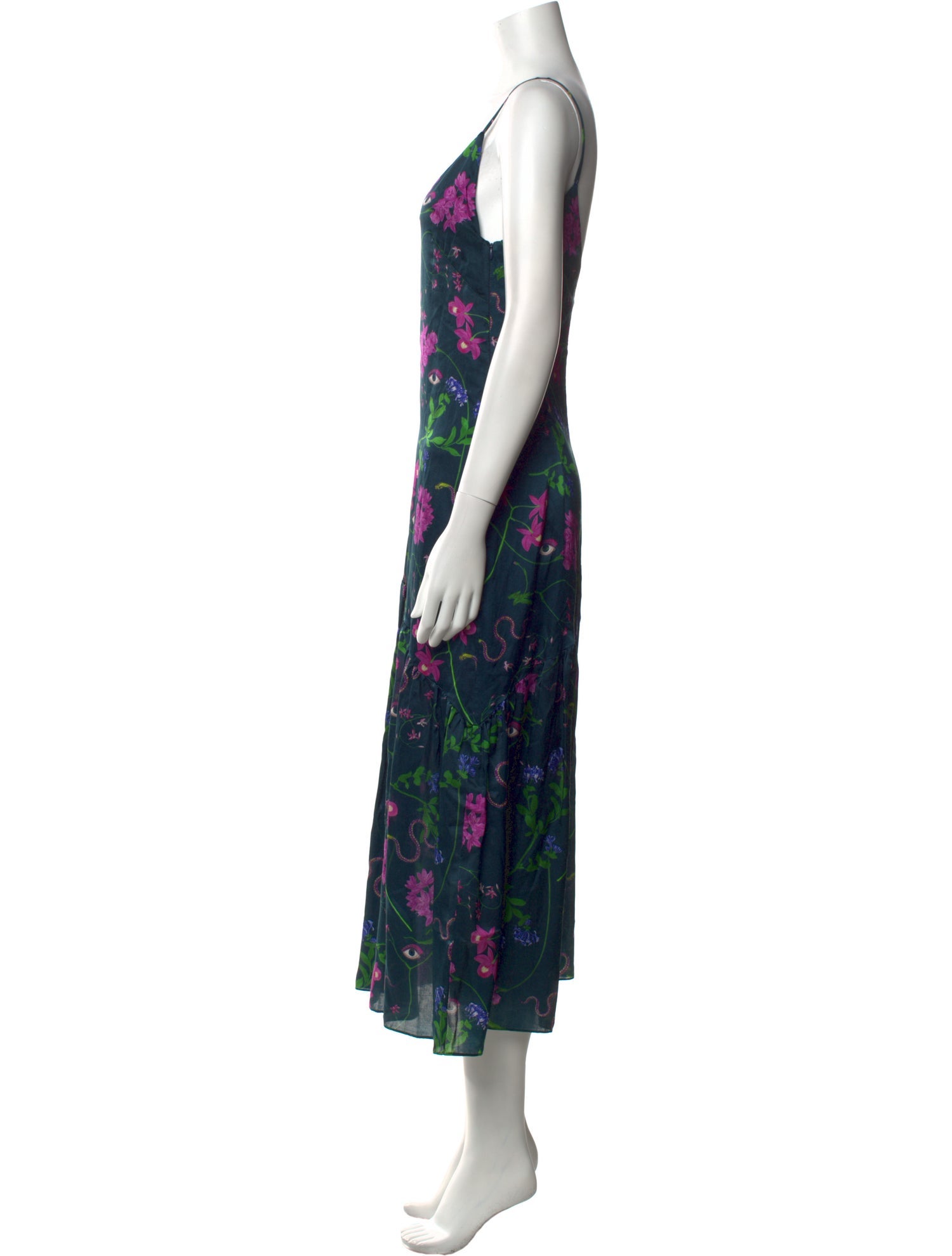 Borgo De Nor Floral Print Long Dress