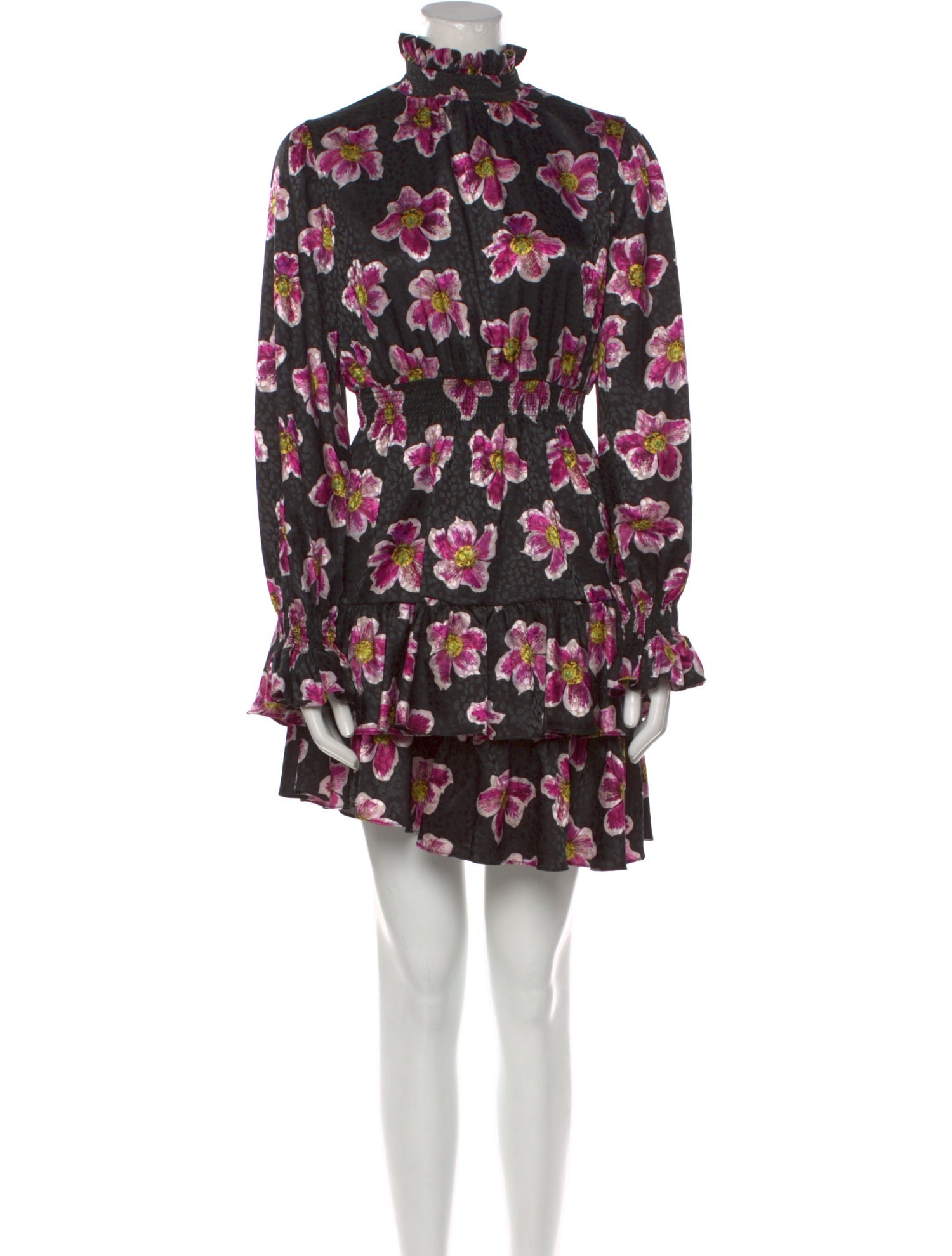Borgo De Nor Floral Print Mini Dress