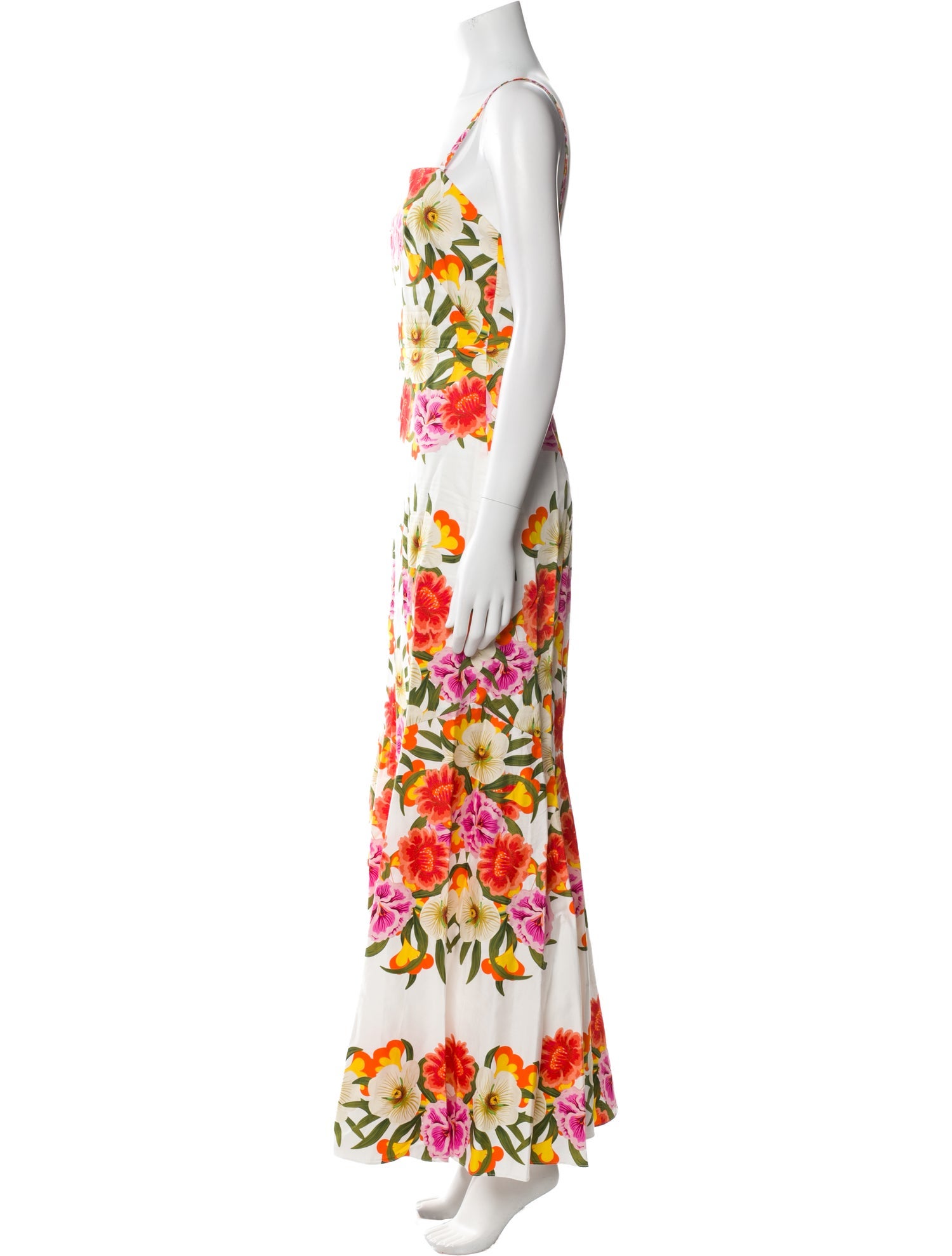 Borgo De Nor Floral Print Long Dress