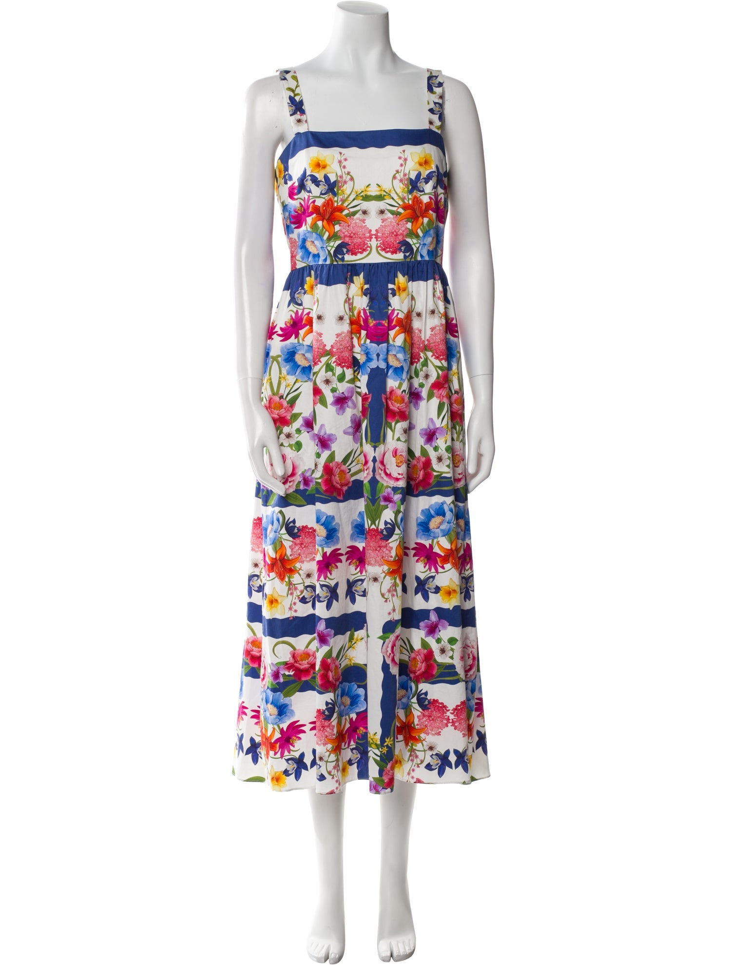Borgo De Nor Floral Print Long Dress