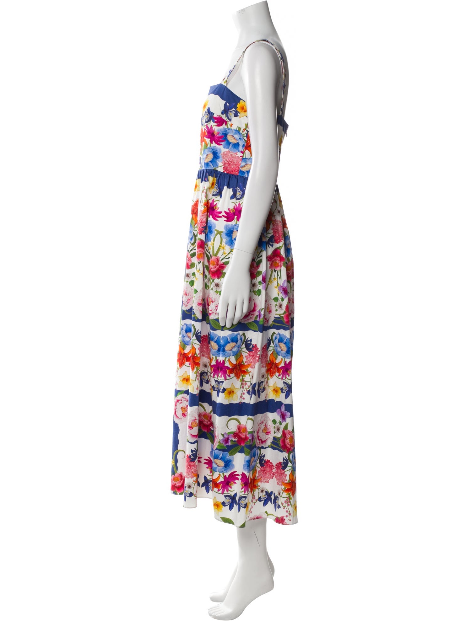 Borgo De Nor Floral Print Long Dress