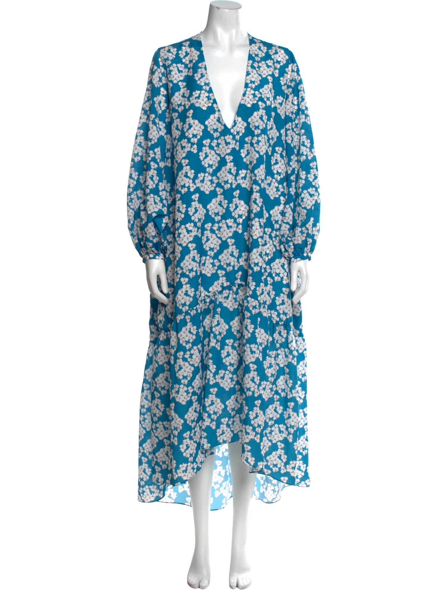 Borgo De Nor Floral Print Long Dress