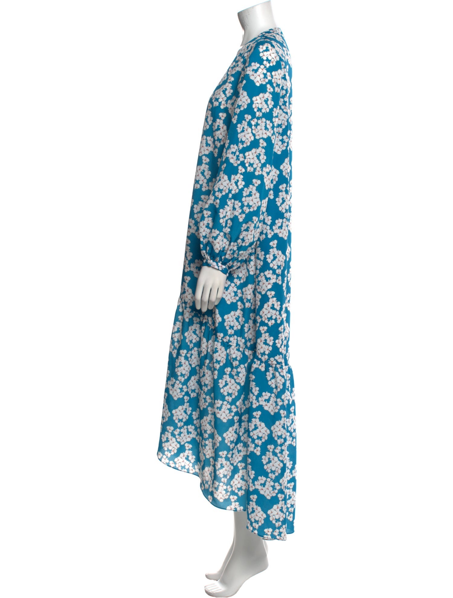 Borgo De Nor Floral Print Long Dress