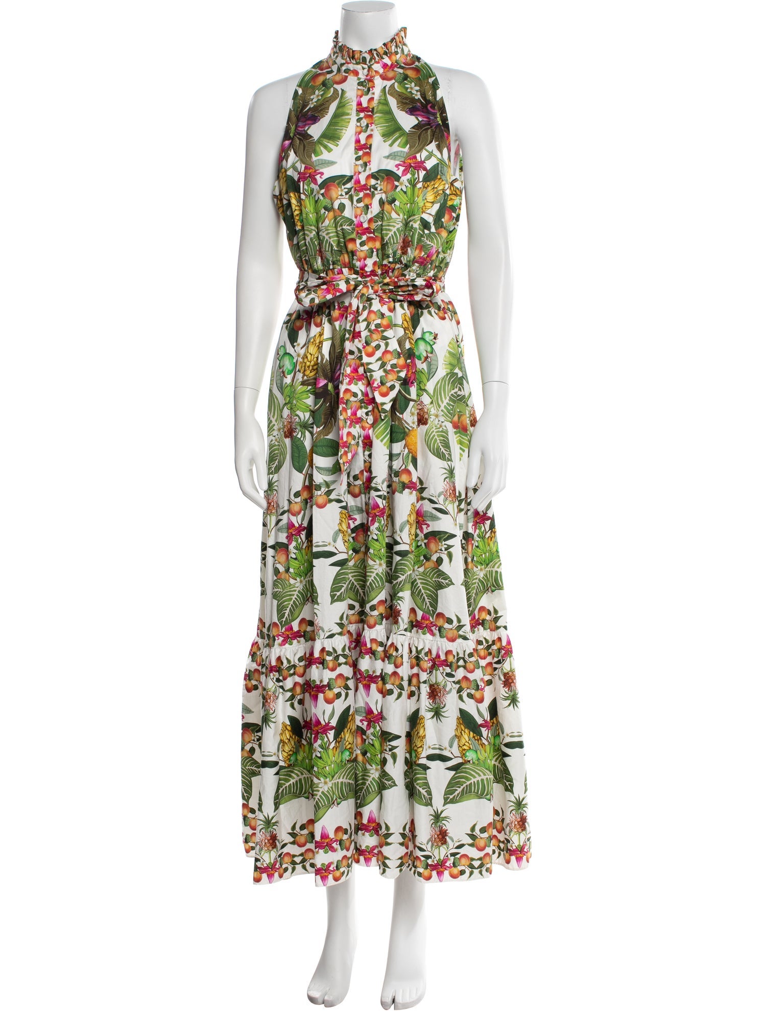 Borgo De Nor Floral Print Long Dress