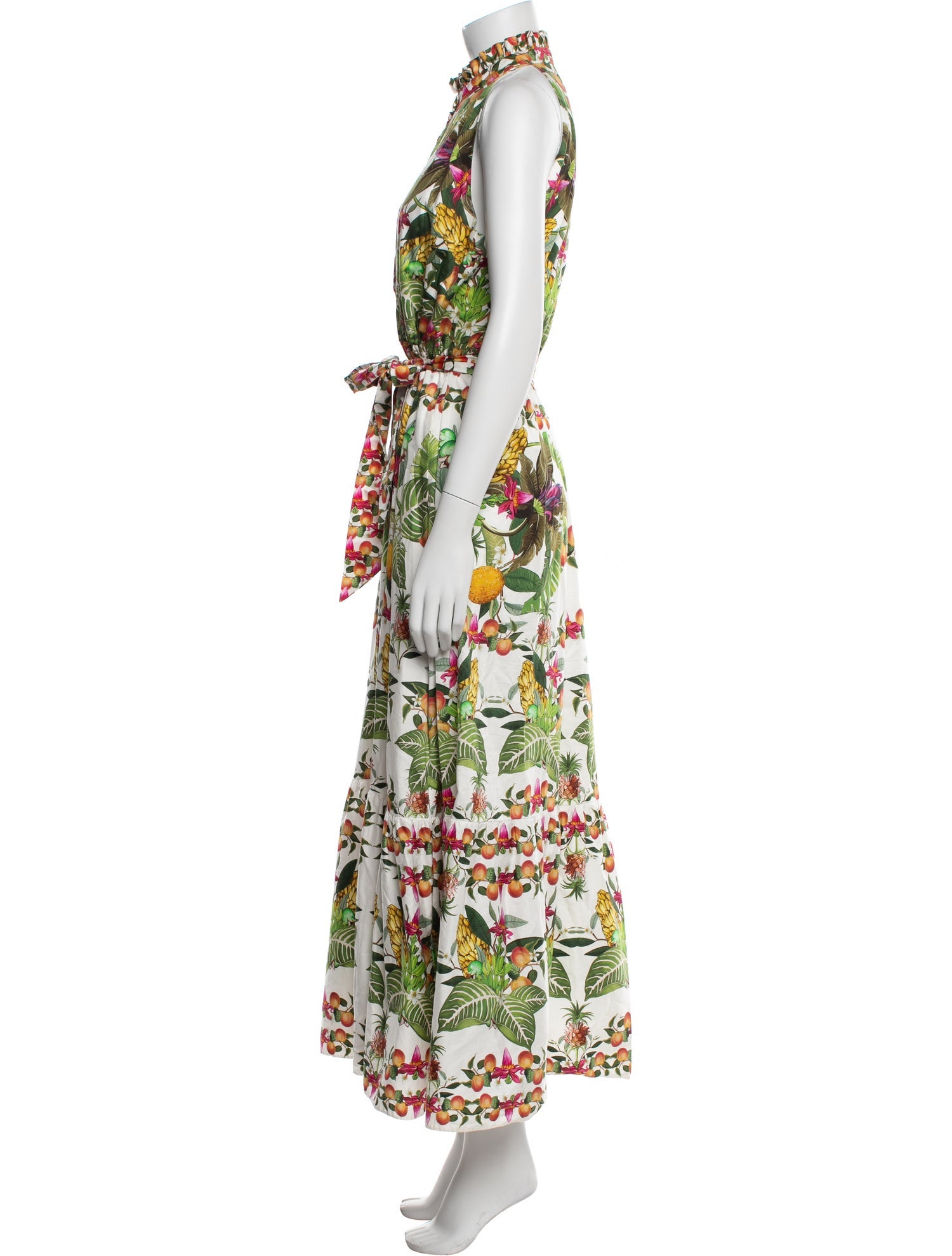 Borgo De Nor Floral Print Long Dress