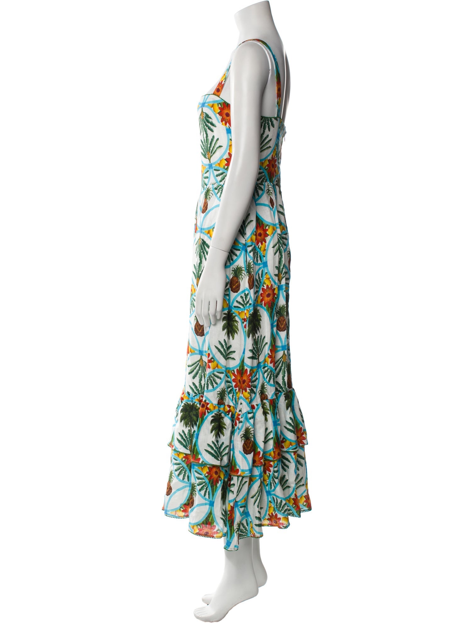 Borgo De Nor Linen Long Dress w/ Tags