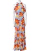 Borgo De Nor Floral Print Long Dress